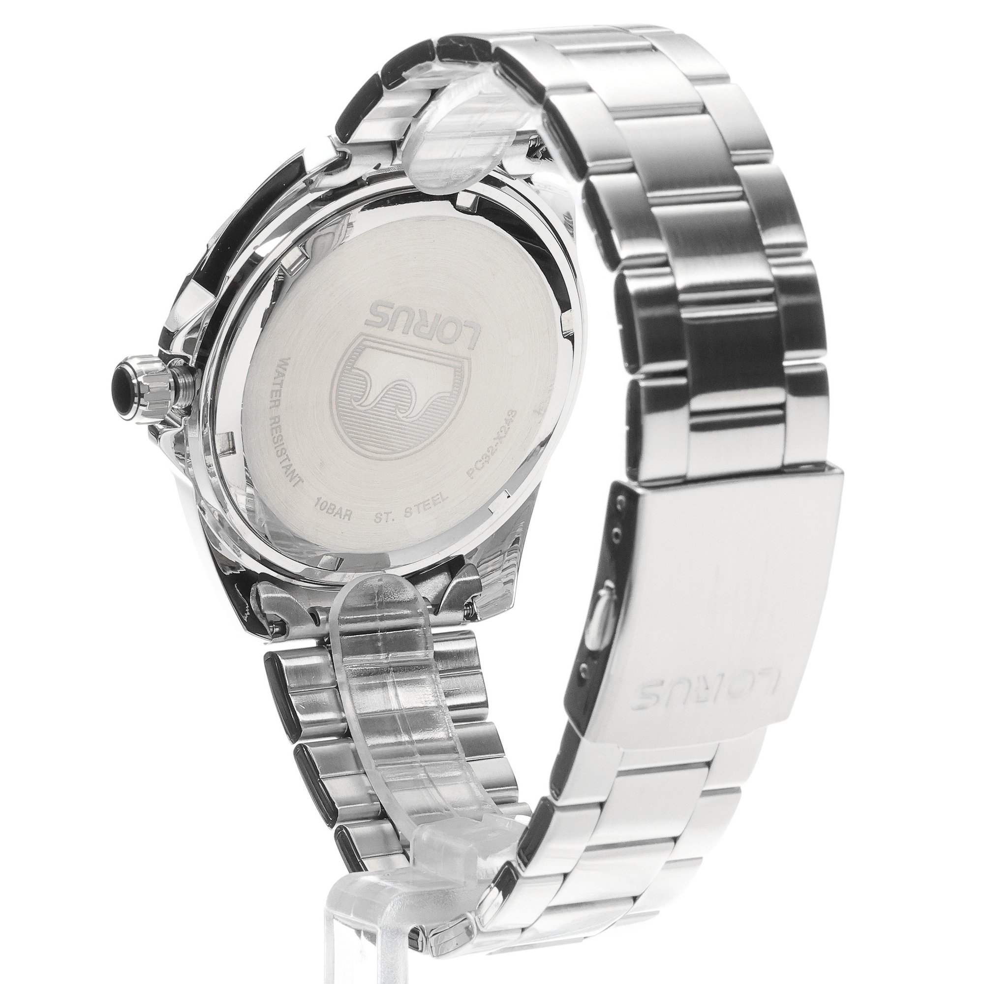 Lorus RH931SX9 zegarek srebrny klasyczny Klasyczne bransoleta