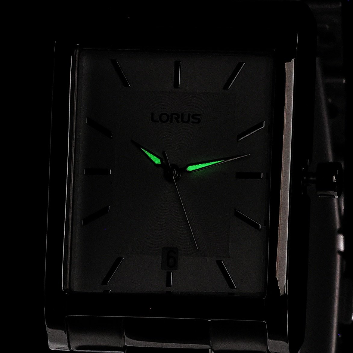 Lorus RH937RX9 zegarek srebrny klasyczny Klasyczne bransoleta