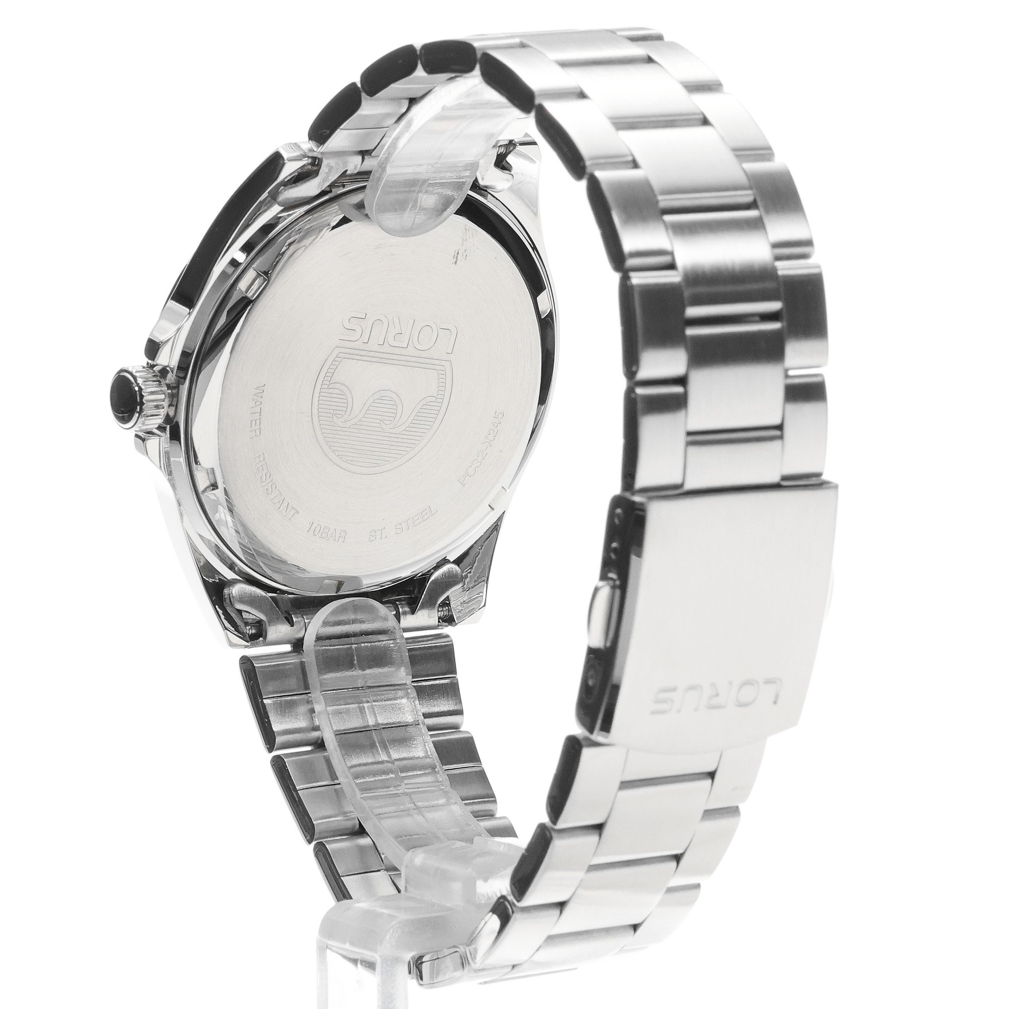 Lorus RH949SX9 zegarek srebrny klasyczny Klasyczne bransoleta