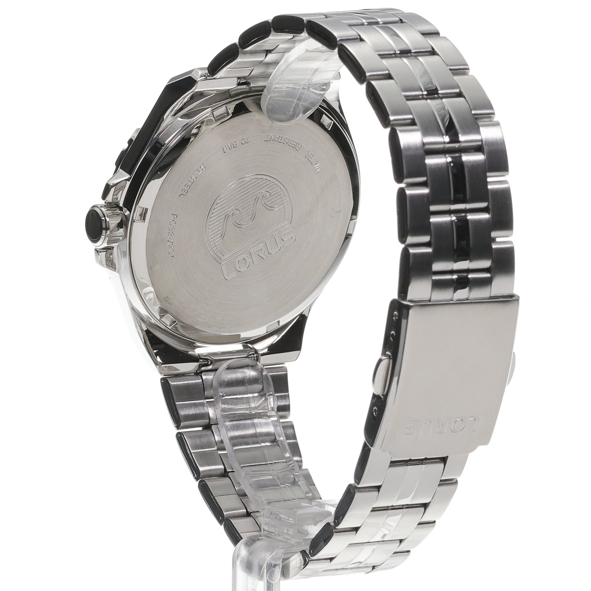 Lorus RH973RX9 zegarek srebrny klasyczny Klasyczne bransoleta