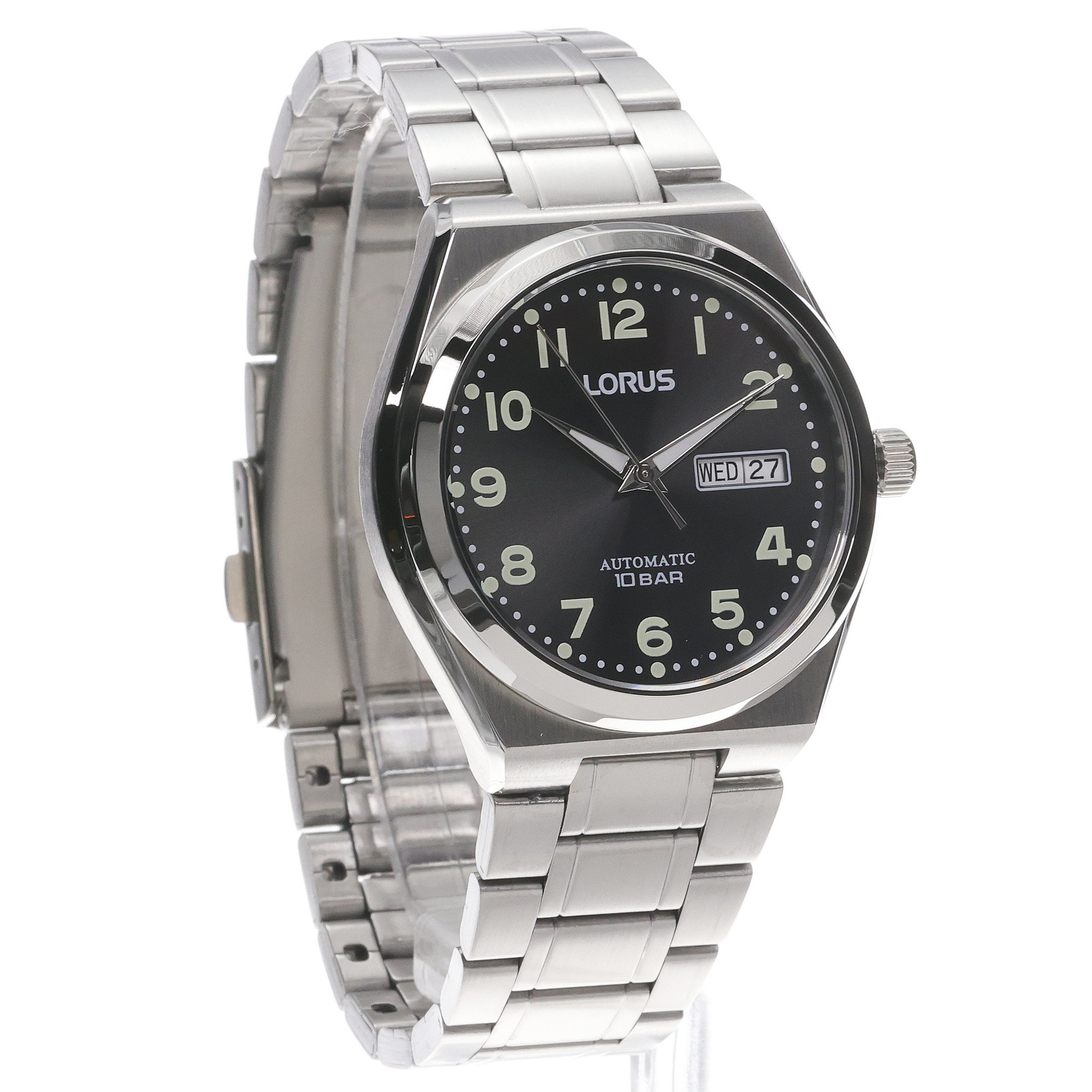 Lorus RL443CX9 zegarek srebrny klasyczny Klasyczne bransoleta - miniatura 3
