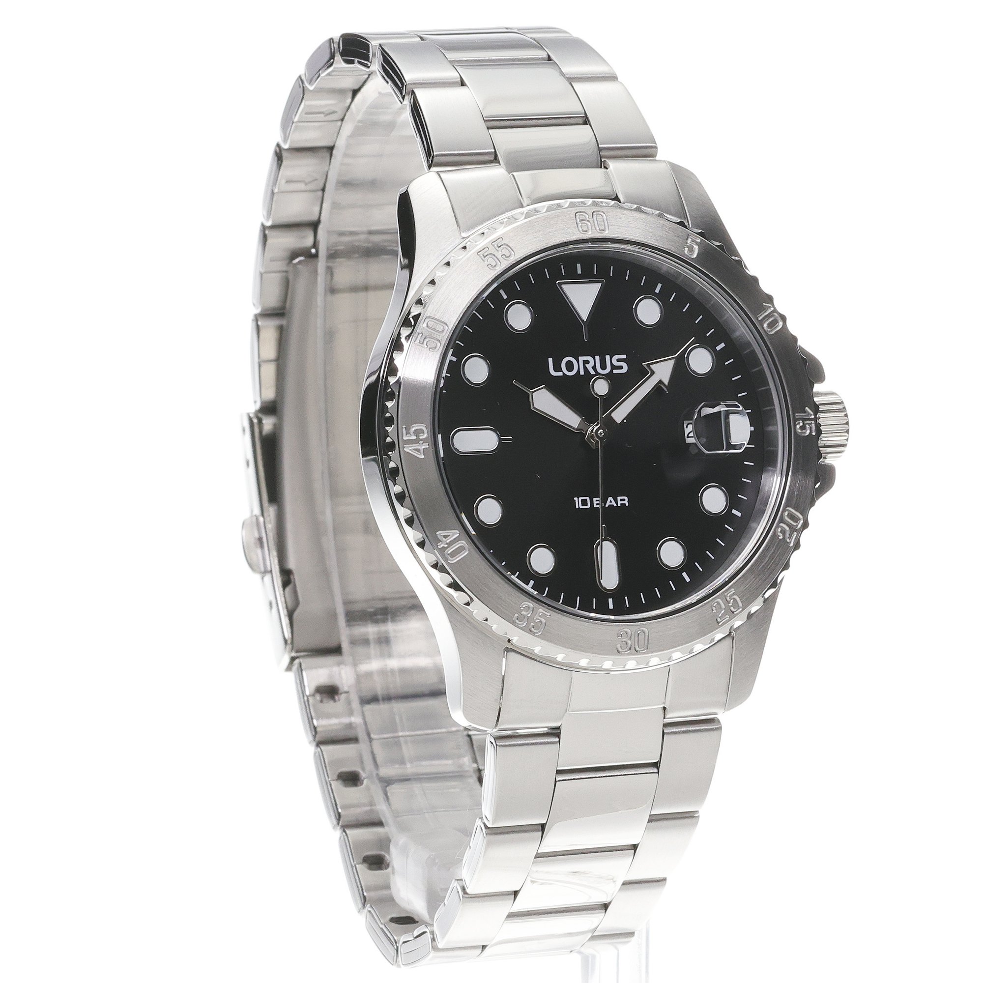 Lorus RS965DX9 zegarek srebrny klasyczny Klasyczne bransoleta - miniatura 3