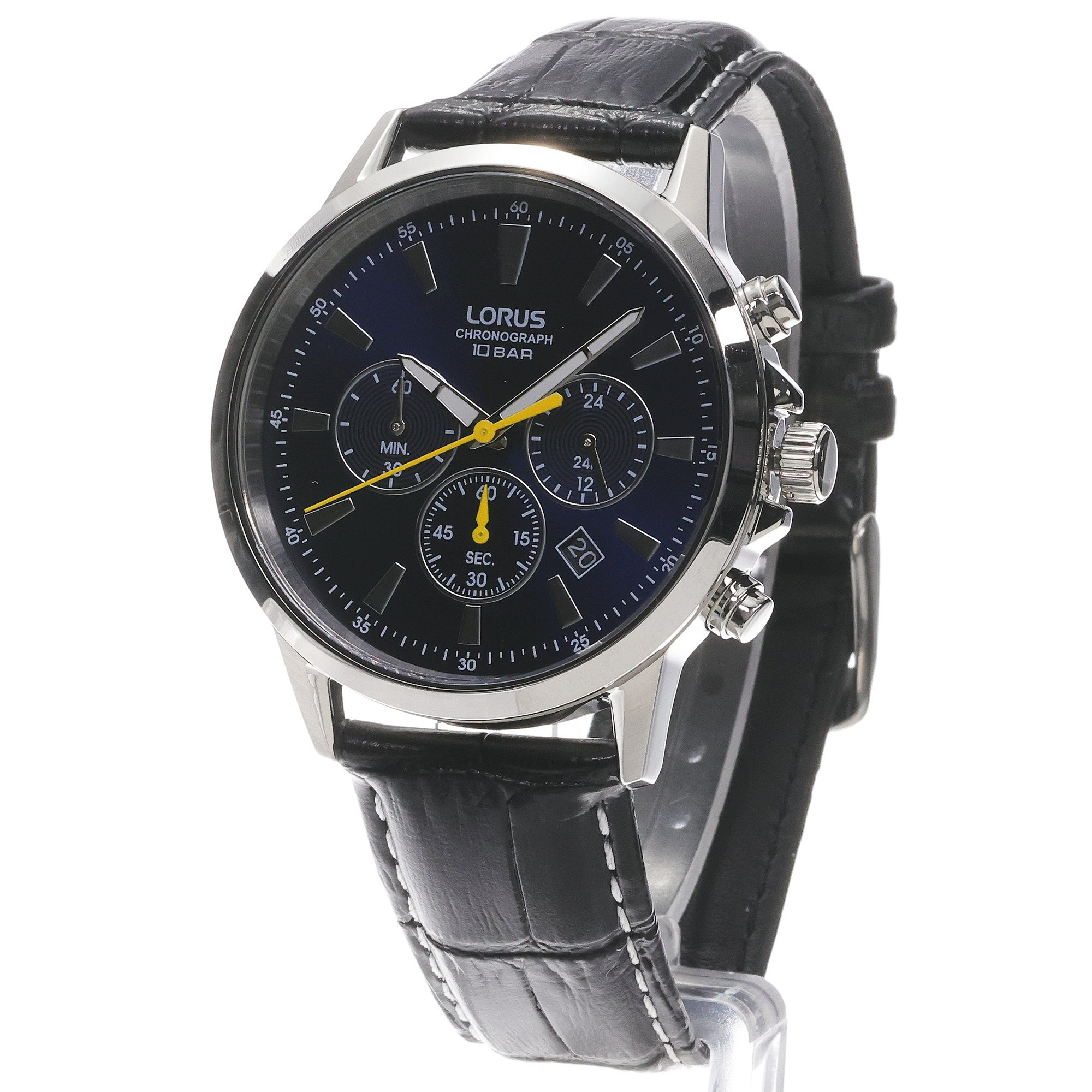 Lorus RT317LX9 zegarek srebrny sportowy Sportowe pasek - miniatura 2