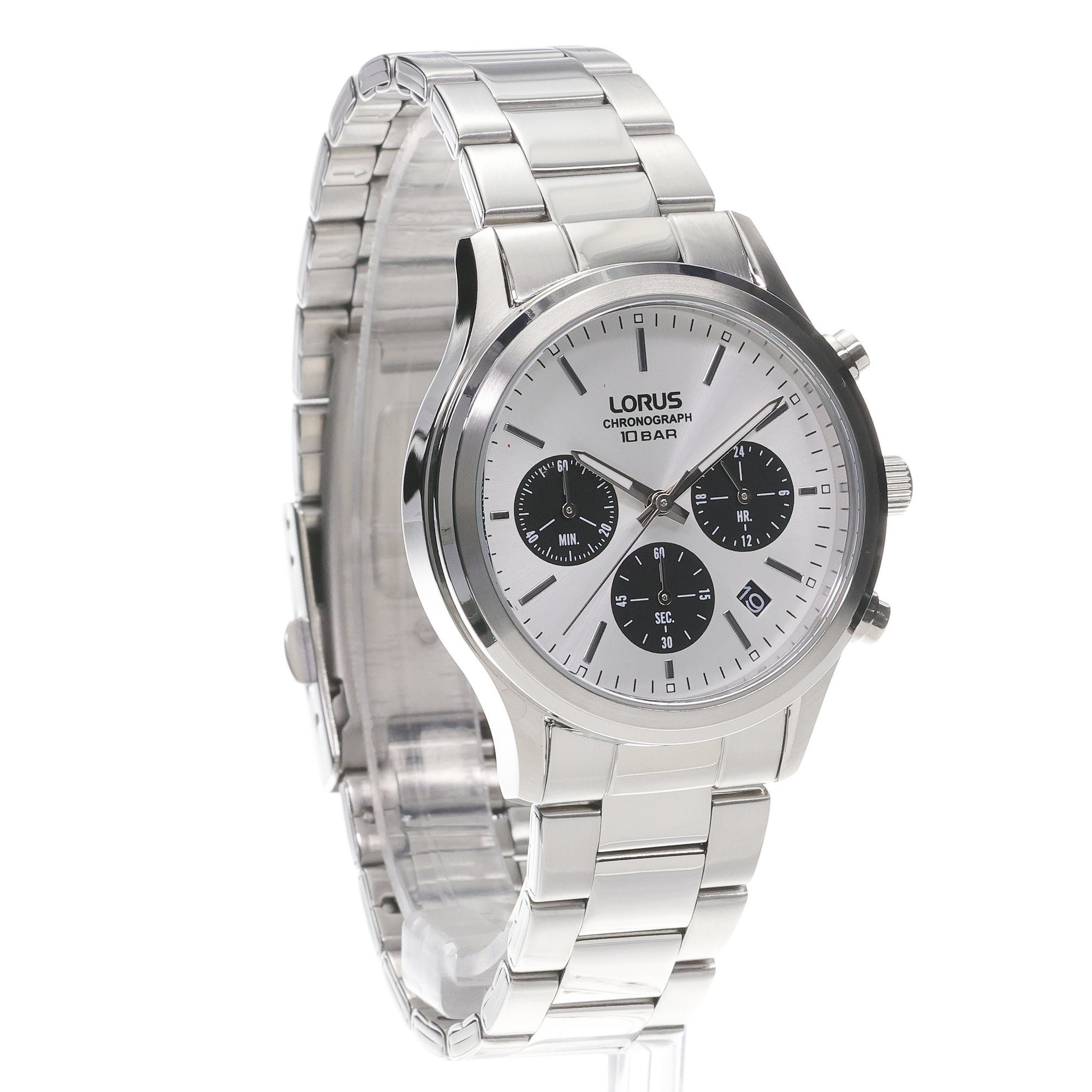 Lorus RT333LX9 zegarek srebrny sportowy Sportowe bransoleta - miniatura 3