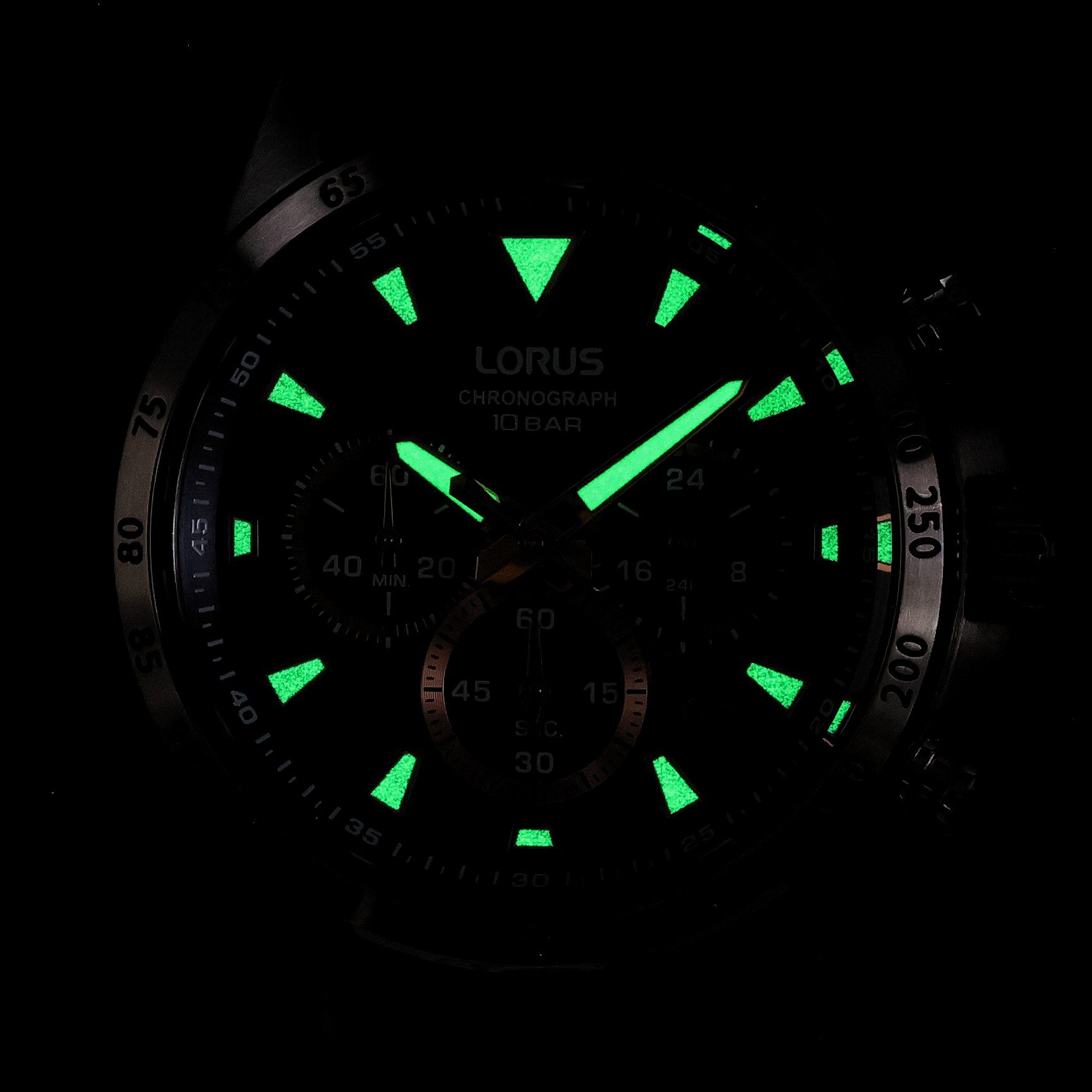 Lorus RT359KX9 zegarek srebrny sportowy Męskie pasek - miniatura 5
