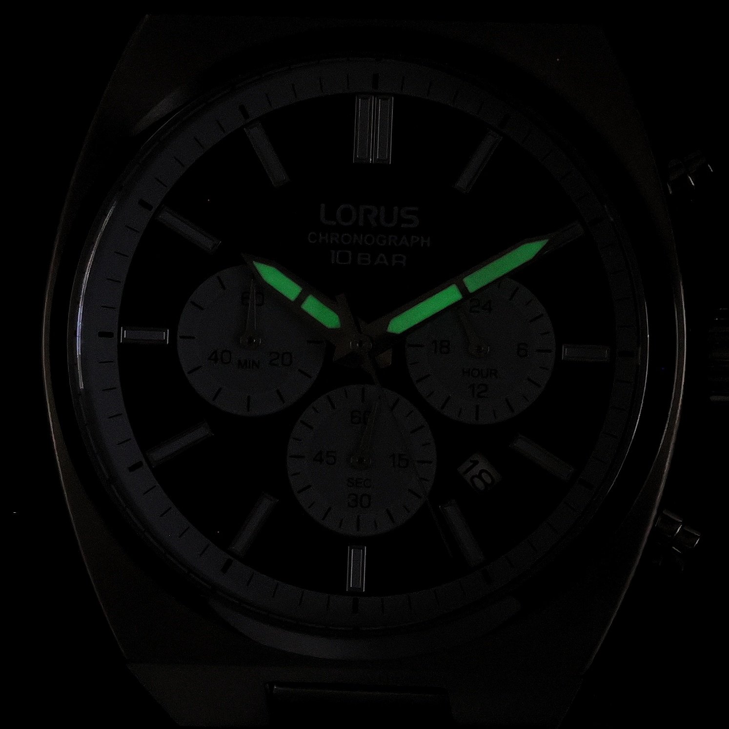 Lorus RT363KX9 zegarek srebrny sportowy Sportowe bransoleta