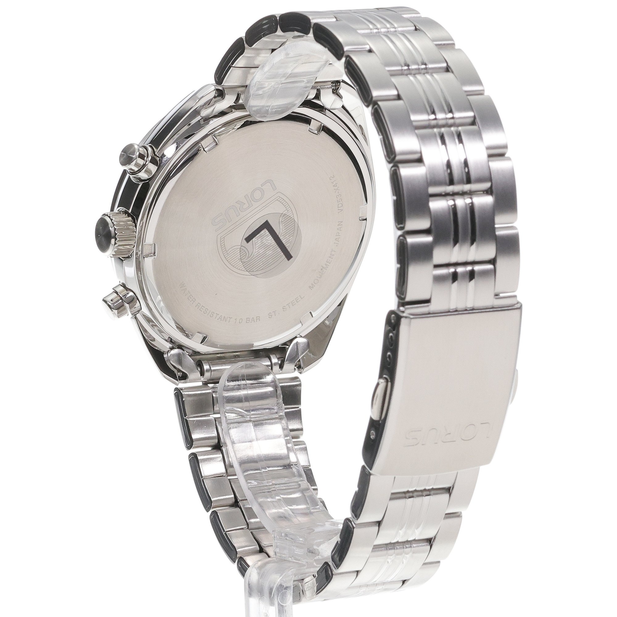Lorus RT383KX9 zegarek srebrny sportowy Sportowe bransoleta