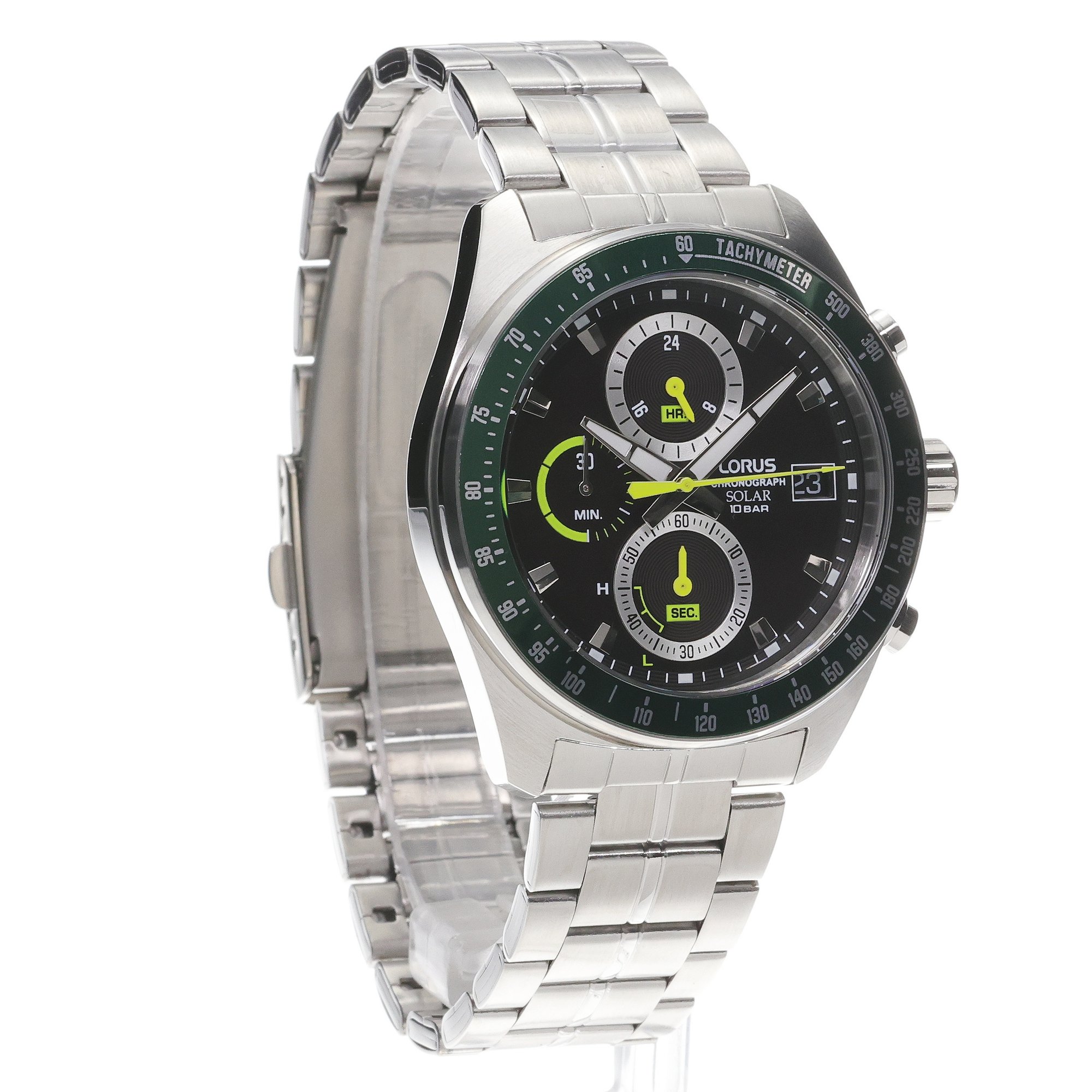 Lorus RZ619AX9 zegarek srebrny sportowy Sportowe bransoleta - miniatura 3