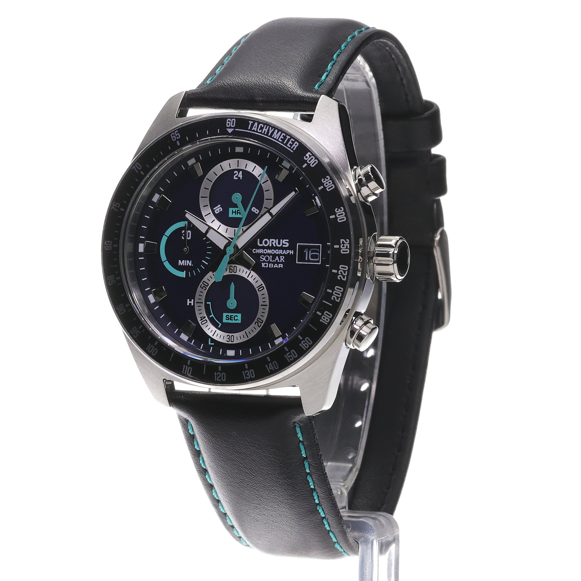 Lorus RZ623AX9 zegarek srebrny sportowy Sportowe pasek - miniatura 2