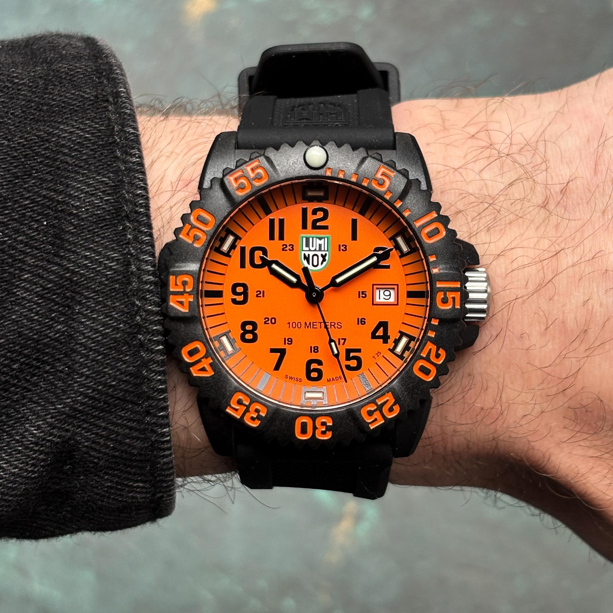Luminox X220591 G-Collection 2050 Series Sea Lion Sea Series klasyczny zegarek czarny