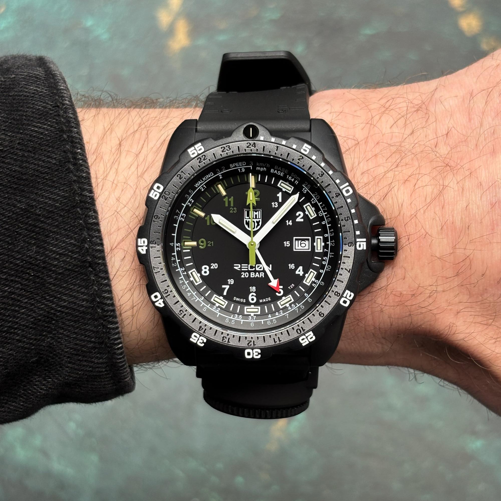 Luminox XL8837SET zegarek męski Luminox czarny