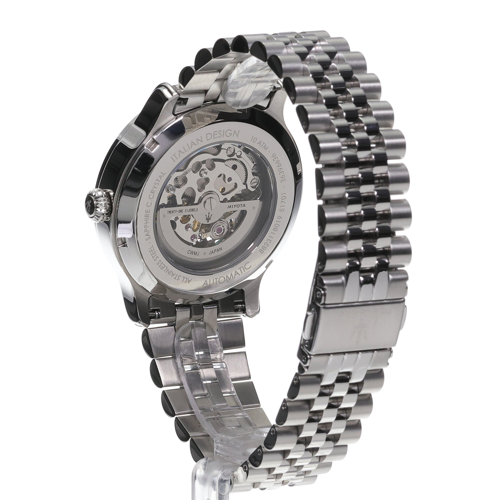Maserati R8823118019 Epoca Epoca Automatic zegarek męski klasyczny mineralne - miniatura 4