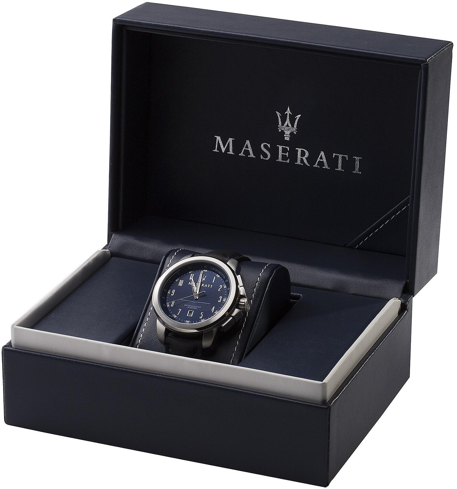 Maserati R8851121003 zegarek męski Successo srebrny - miniatura 12