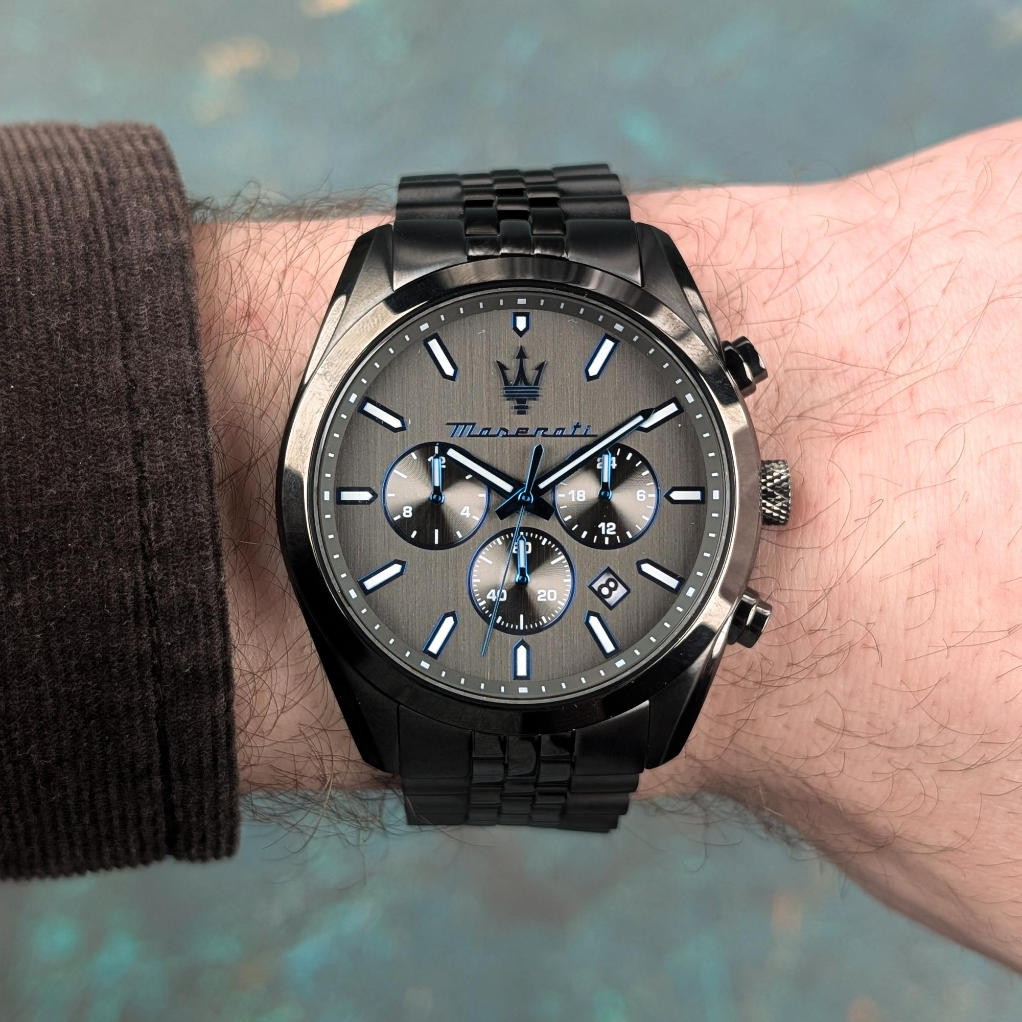 Maserati R8853154002 Dark Edition Chronograph zegarek sportowy Dark Edition