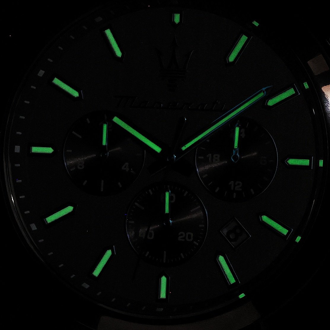 Maserati R8853154002 Dark Edition Dark Edition Chronograph zegarek męski sportowy mineralne