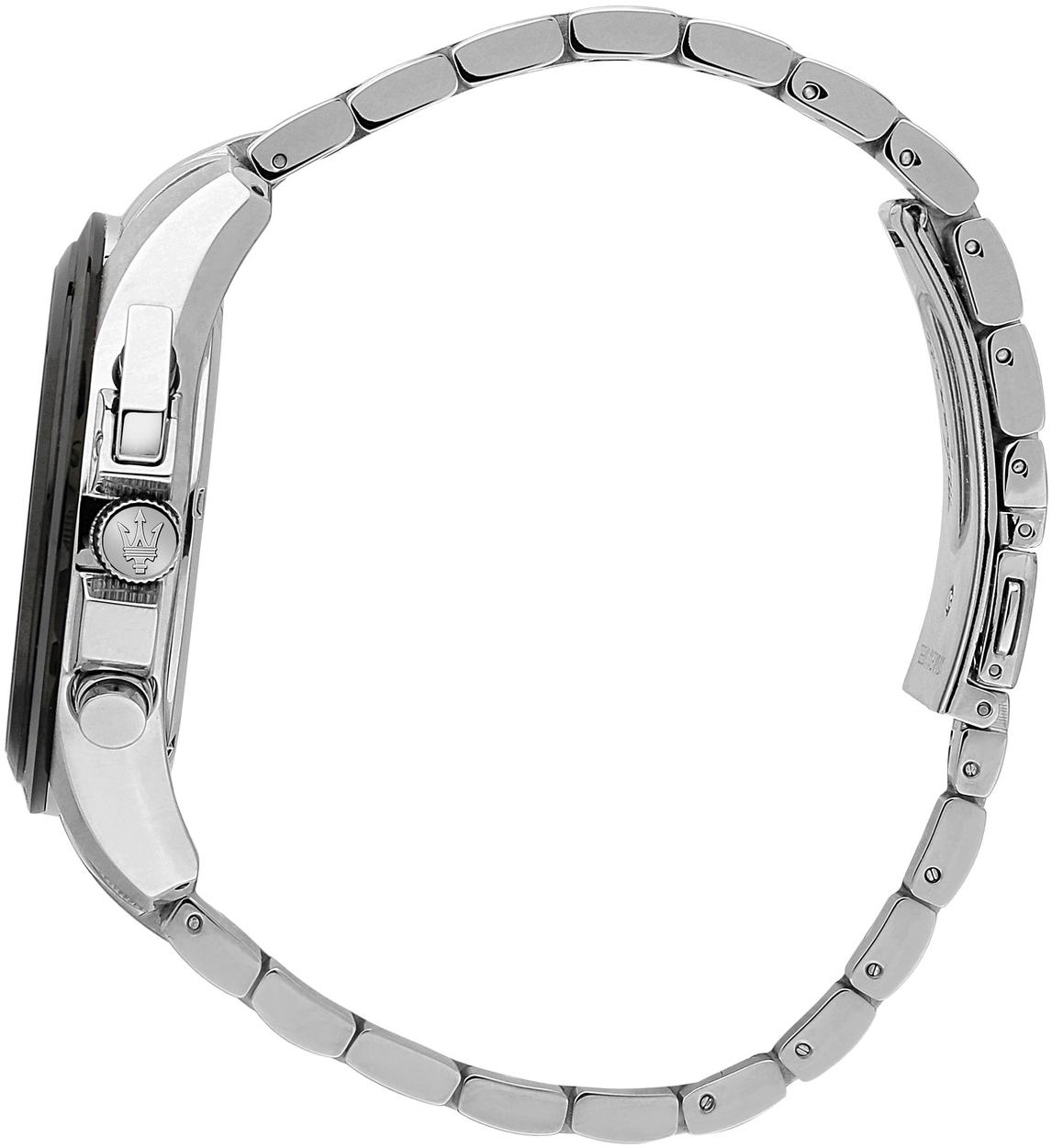 Maserati R8873612060 zegarek srebrny sportowy Traguardo bransoleta