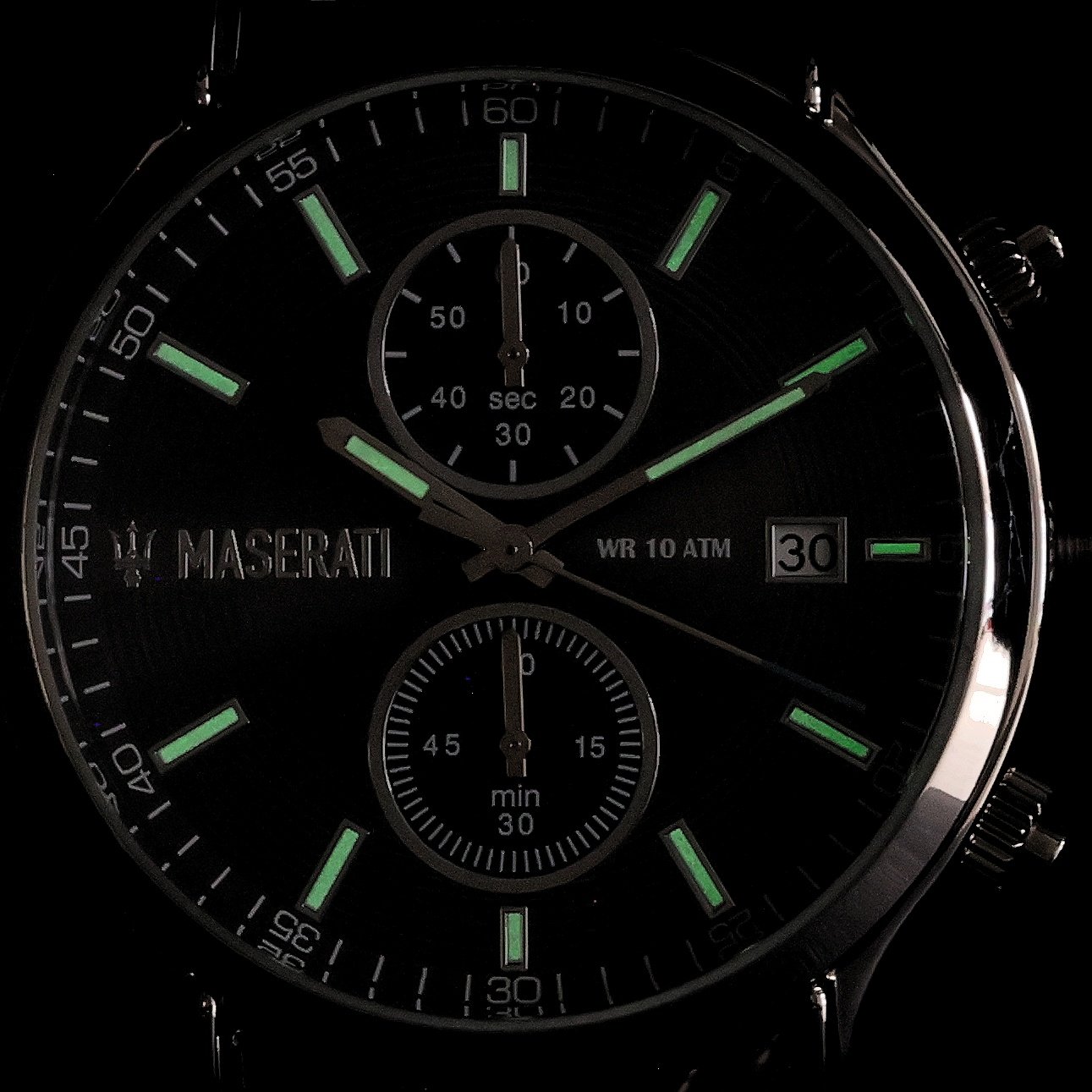 Maserati R8873618003 EPOCA Epoca sportowy zegarek srebrny