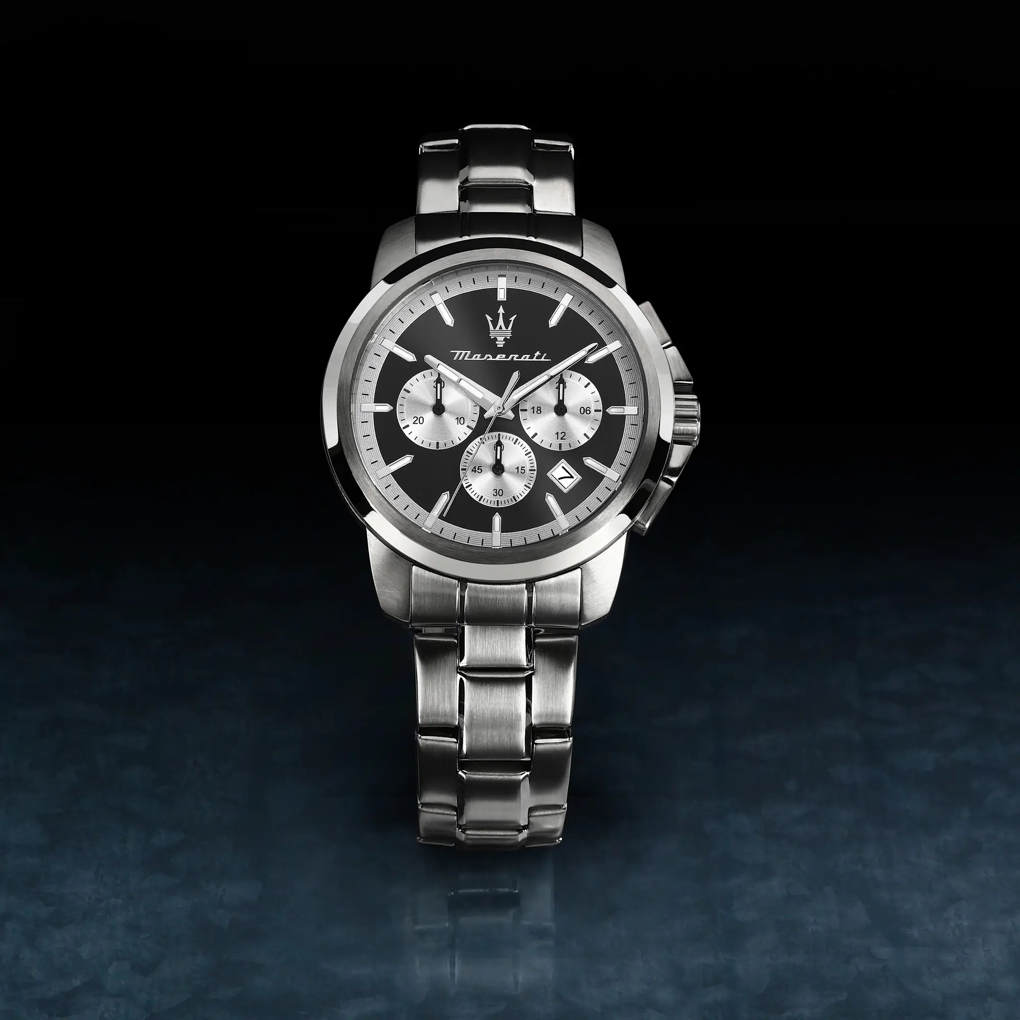 Maserati R8873621052 Successo Chronograph Successo sportowy zegarek srebrny