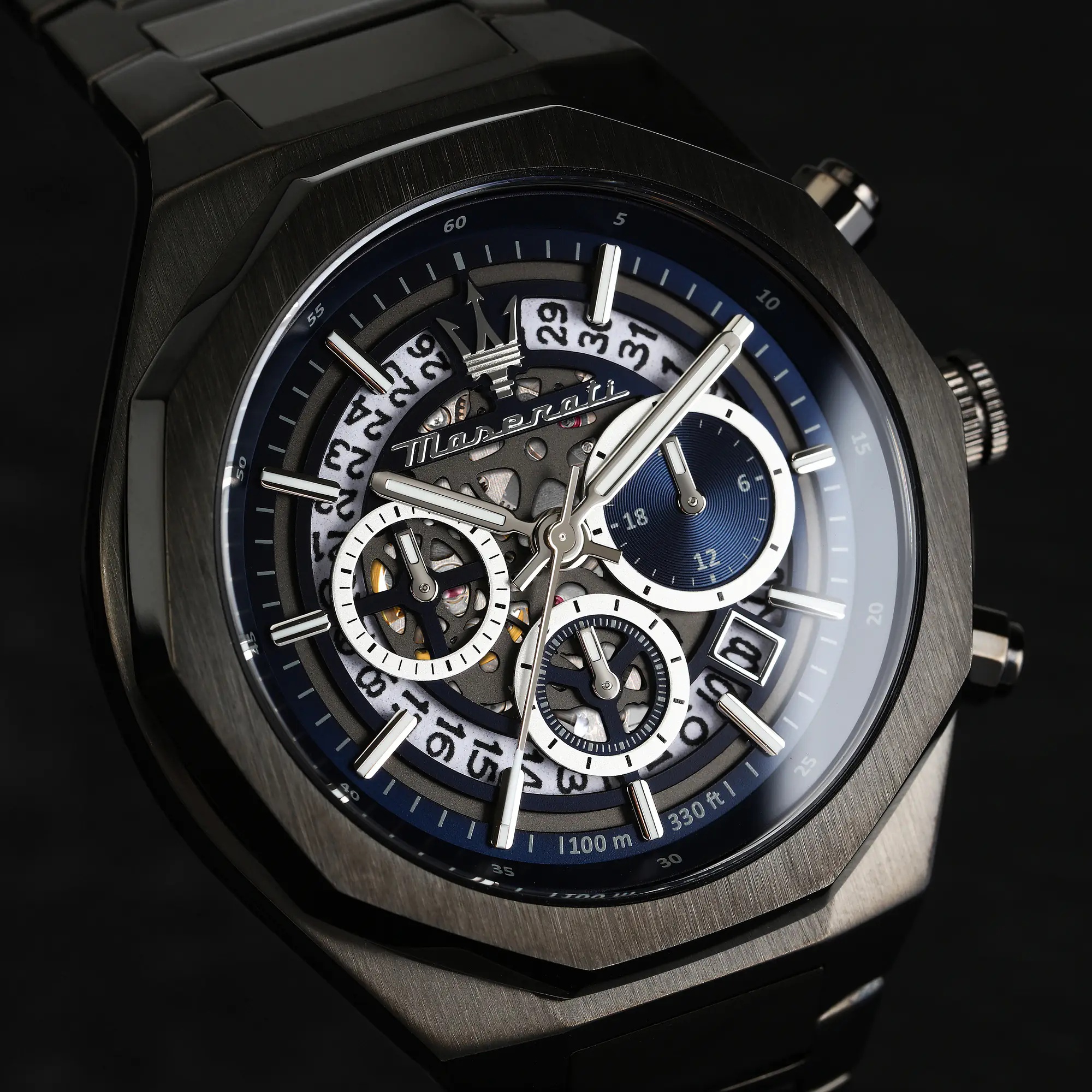 Maserati R8873642012 STILE Stile klasyczny zegarek czarny