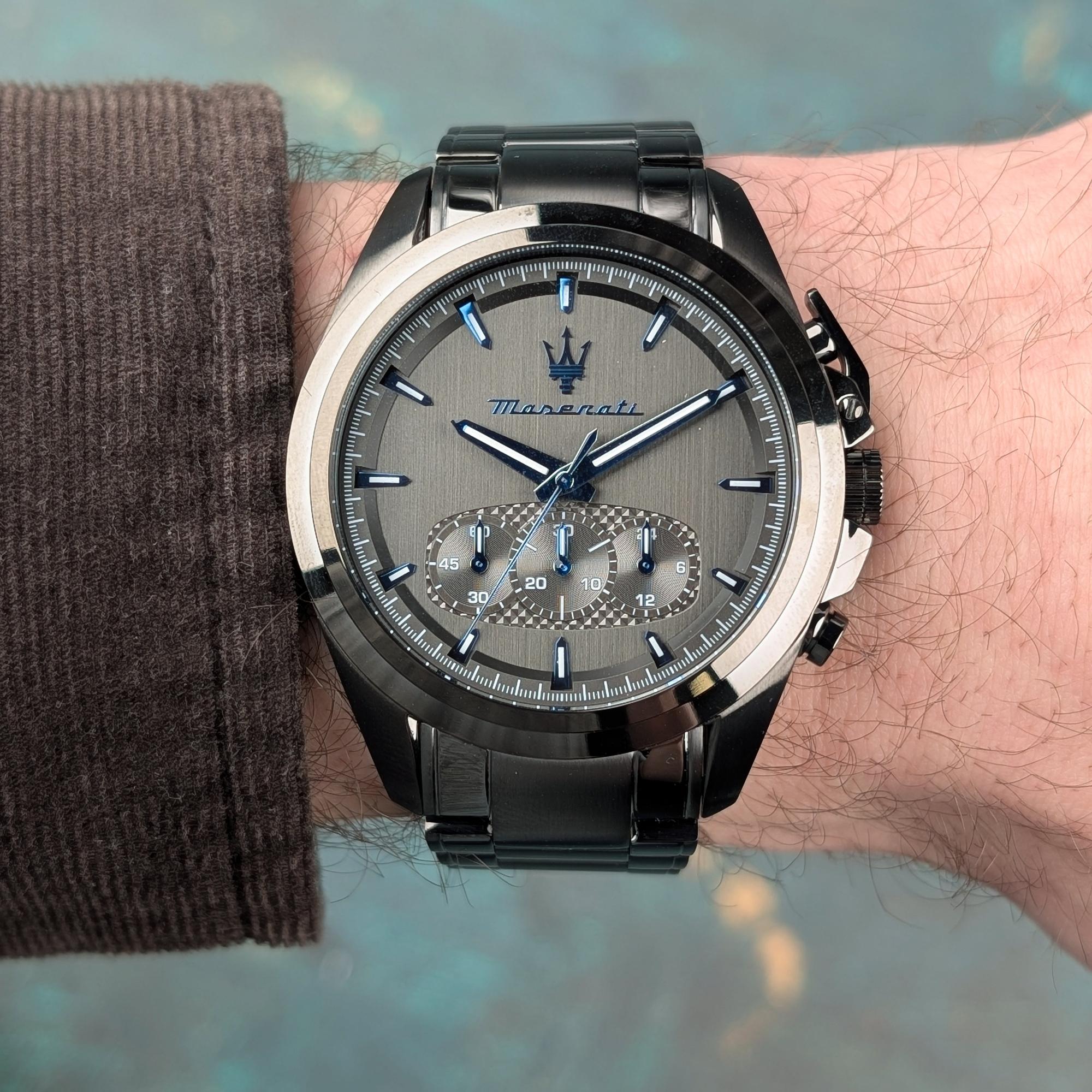 Maserati R8873654001 Dark Edition Chronograph zegarek sportowy Dark Edition - miniatura 8