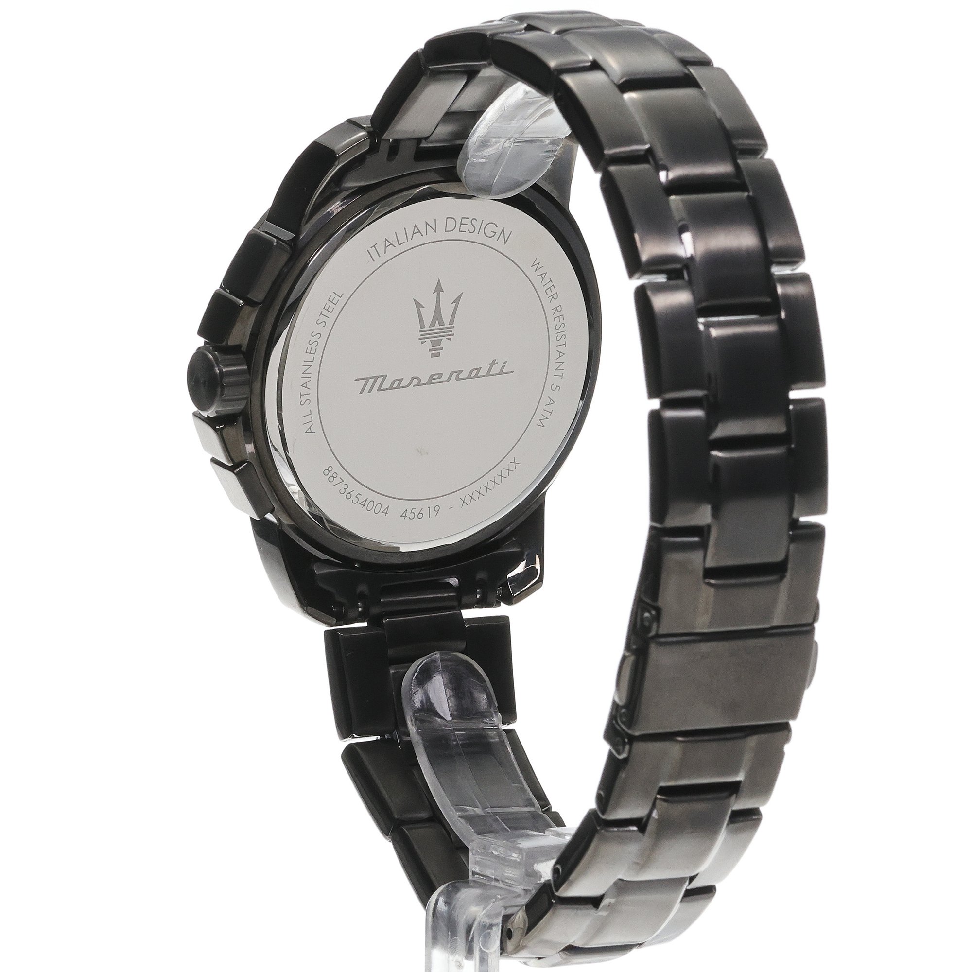 Maserati R8873654004 zegarek czarny sportowy Dark Edition bransoleta