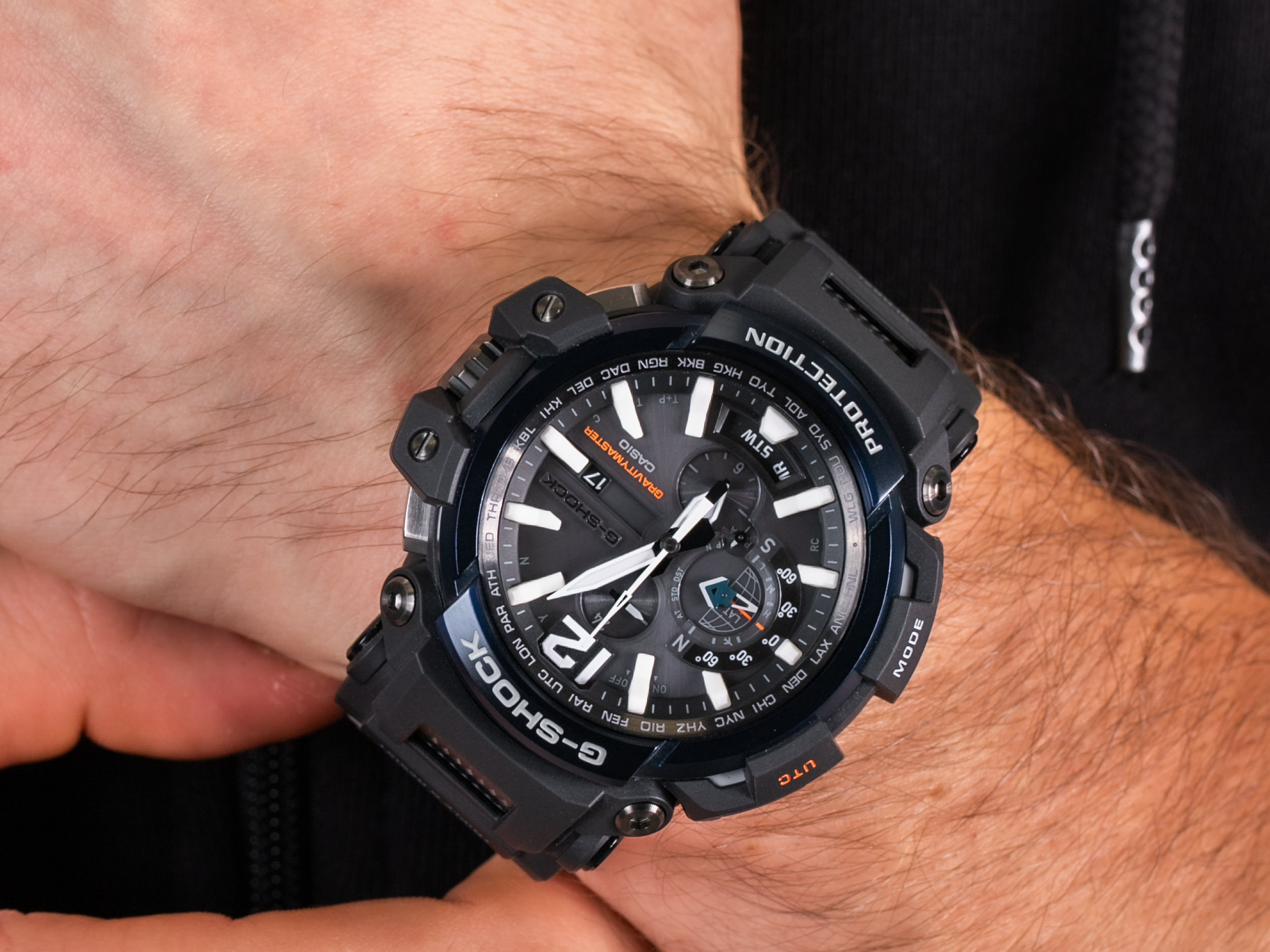 G-Shock GPW-2000-1A2ER GRAVITYMASTER 3WAY TIME SYNC smartwatch sportowy G-SHOCK Master of G