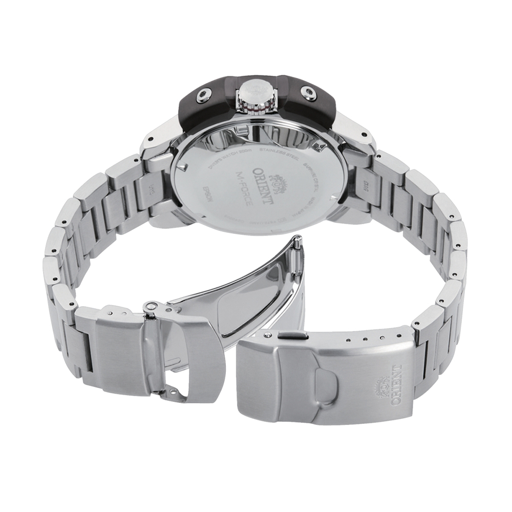 Orient RA-AC0L02R00B męski zegarek Sports bransoleta