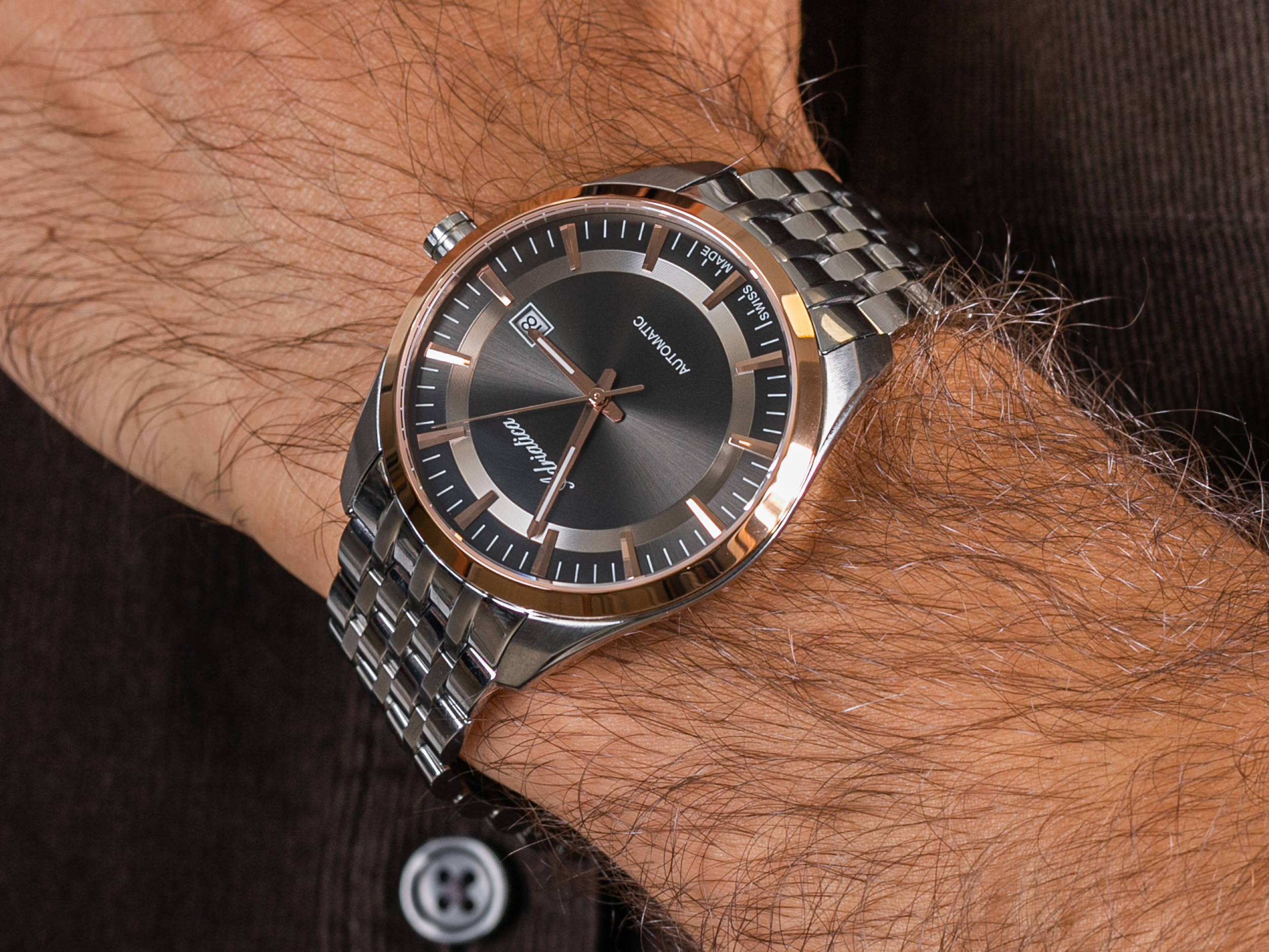 Adriatica A8309.R116A Automatic zegarek klasyczny Automatic - miniatura 2