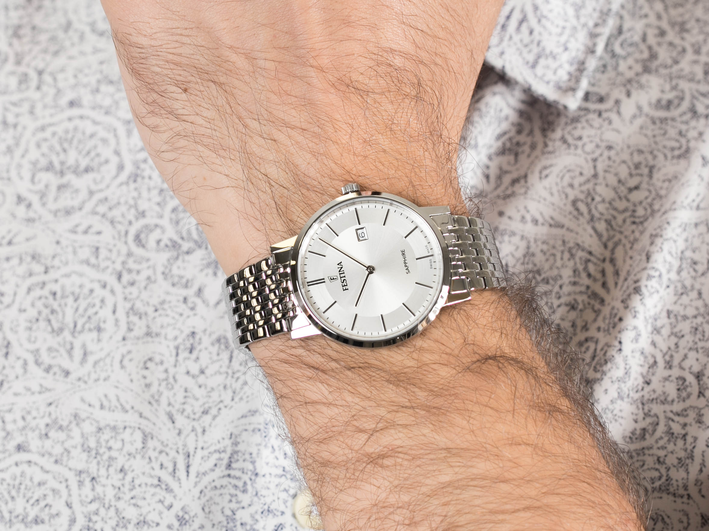 Festina F20018-1 zegarek klasyczny Classic - miniatura 2