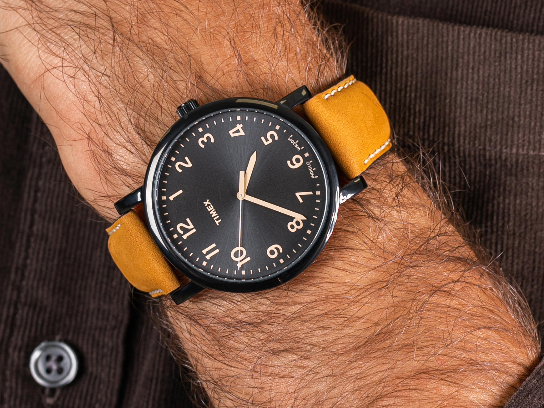 Timex T2N677 Essential Collection zegarek klasyczny Easy Reader - miniatura 2