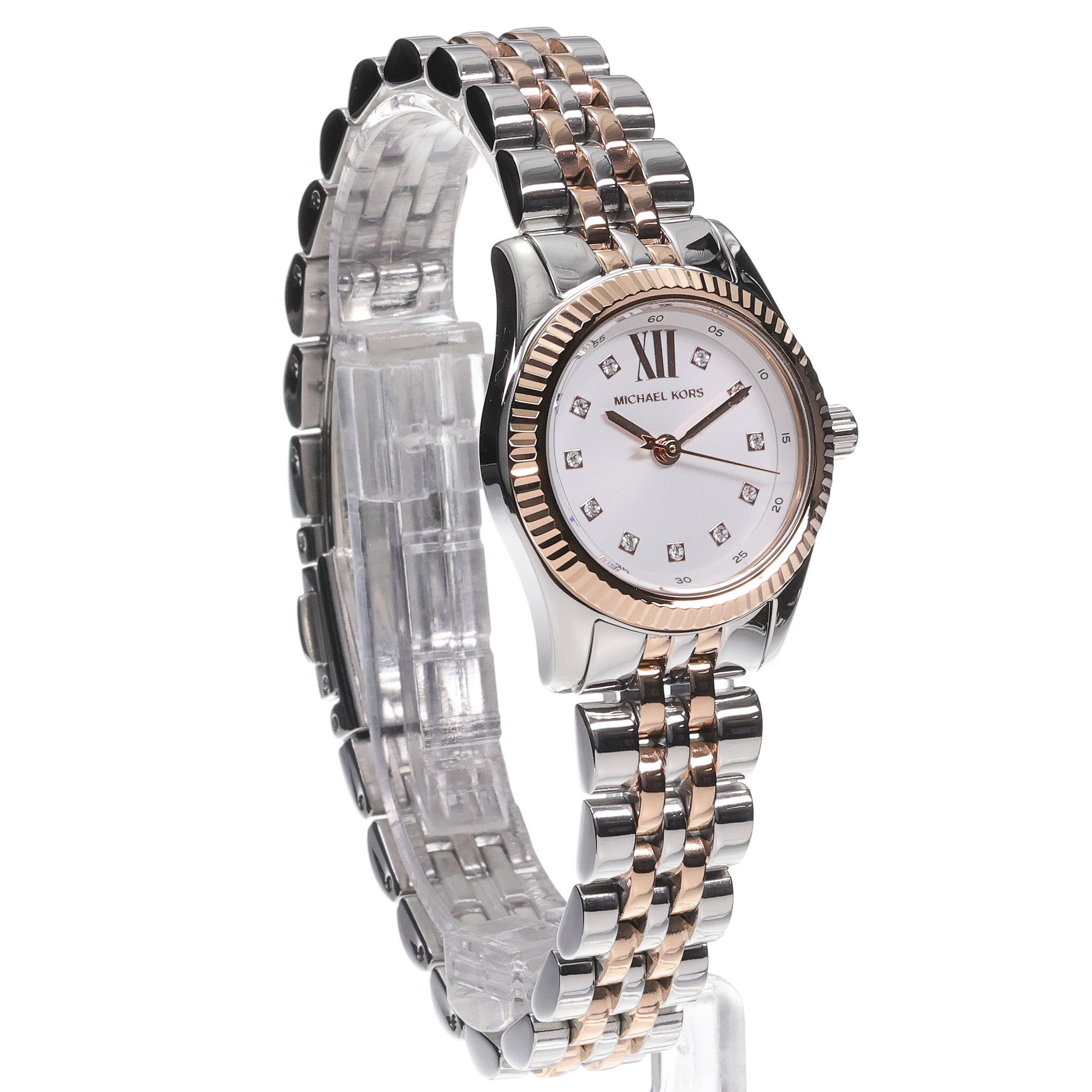 Michael Kors MK4817SET zegarek srebrny fashion-modowy Damskie bransoleta - miniatura 3