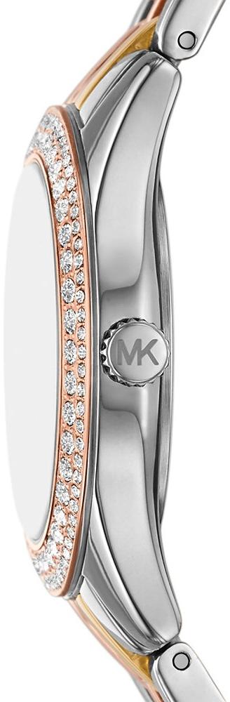 Michael Kors MK4846 zegarek srebrny klasyczny Damskie bransoleta