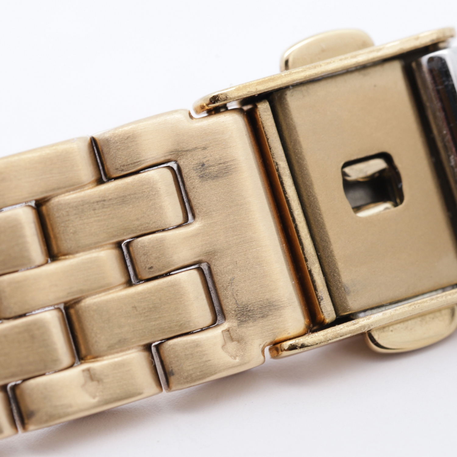 Michael Kors MK4870-POWYSTAWOWY HARLOWE Gold Green Dial Stainless Steel 33mm zegarek fashion-modowy Damskie