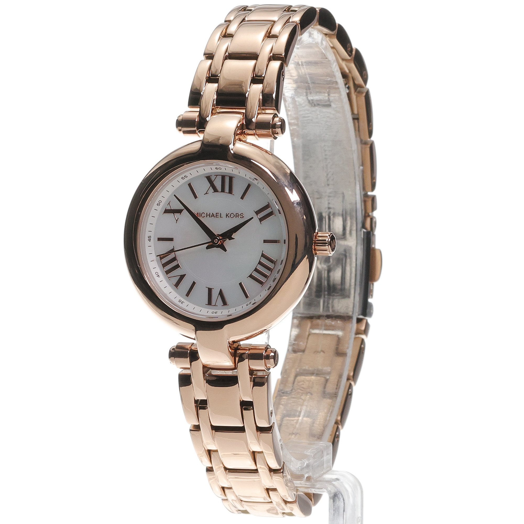 Michael Kors MK4893 Laney Michael Kors biżuteryjny zegarek różowe złoto