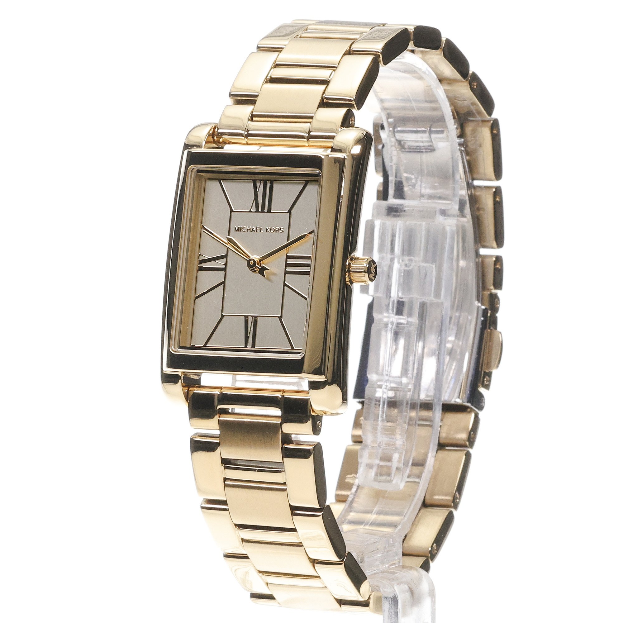 Michael Kors MK4904 Damskie Essex Gold Stainless Steel 26mm zegarek damski klasyczny mineralne - miniatura 2