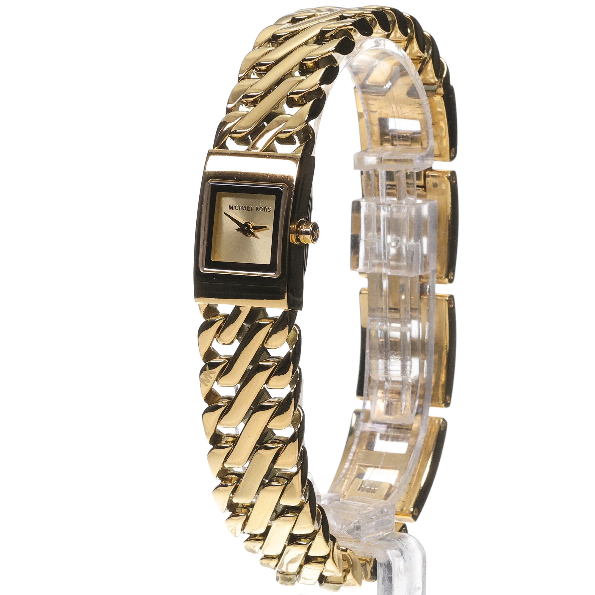 Michael Kors MK4907 Damskie Darrington Gold Stainless Steel 14mm zegarek damski klasyczny mineralne