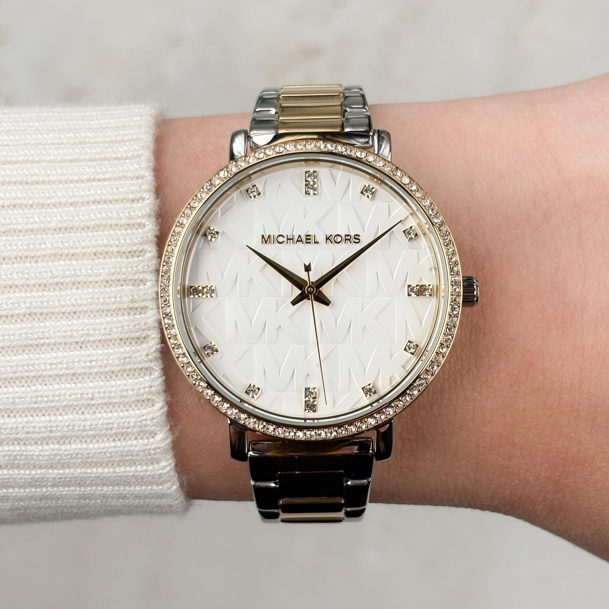 Michael Kors MK4918 Pyper Damskie klasyczny zegarek srebrny