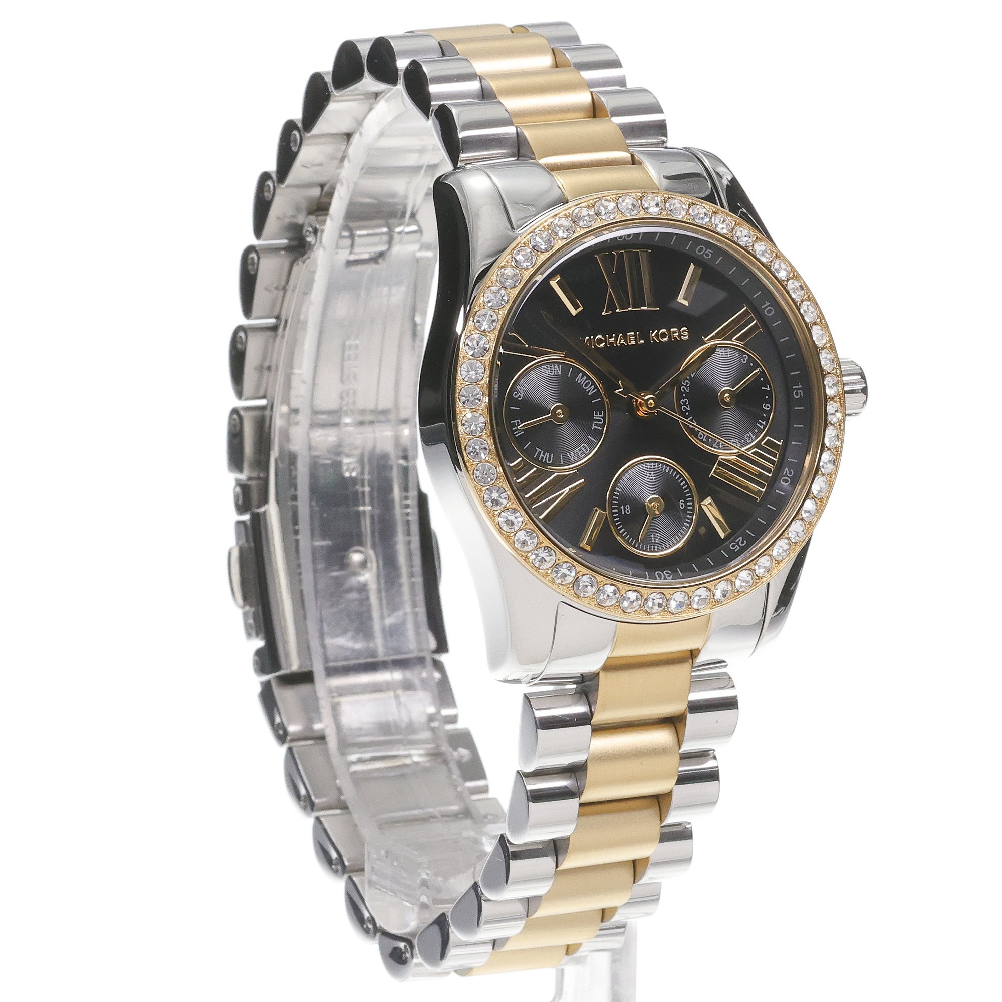 Michael Kors MK4925 zegarek srebrny Damskie bransoleta - miniatura 3