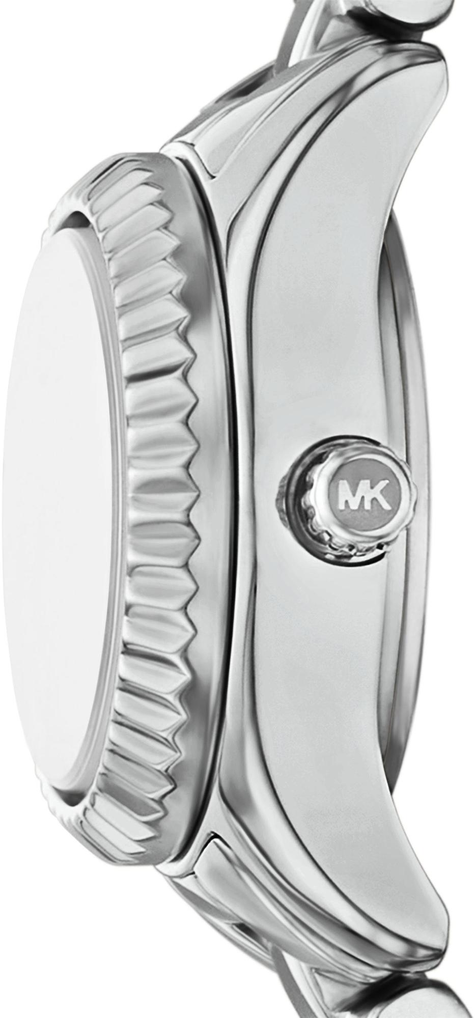 Michael Kors MK4948SET zegarek srebrny biżuteryjny Lexington bransoleta