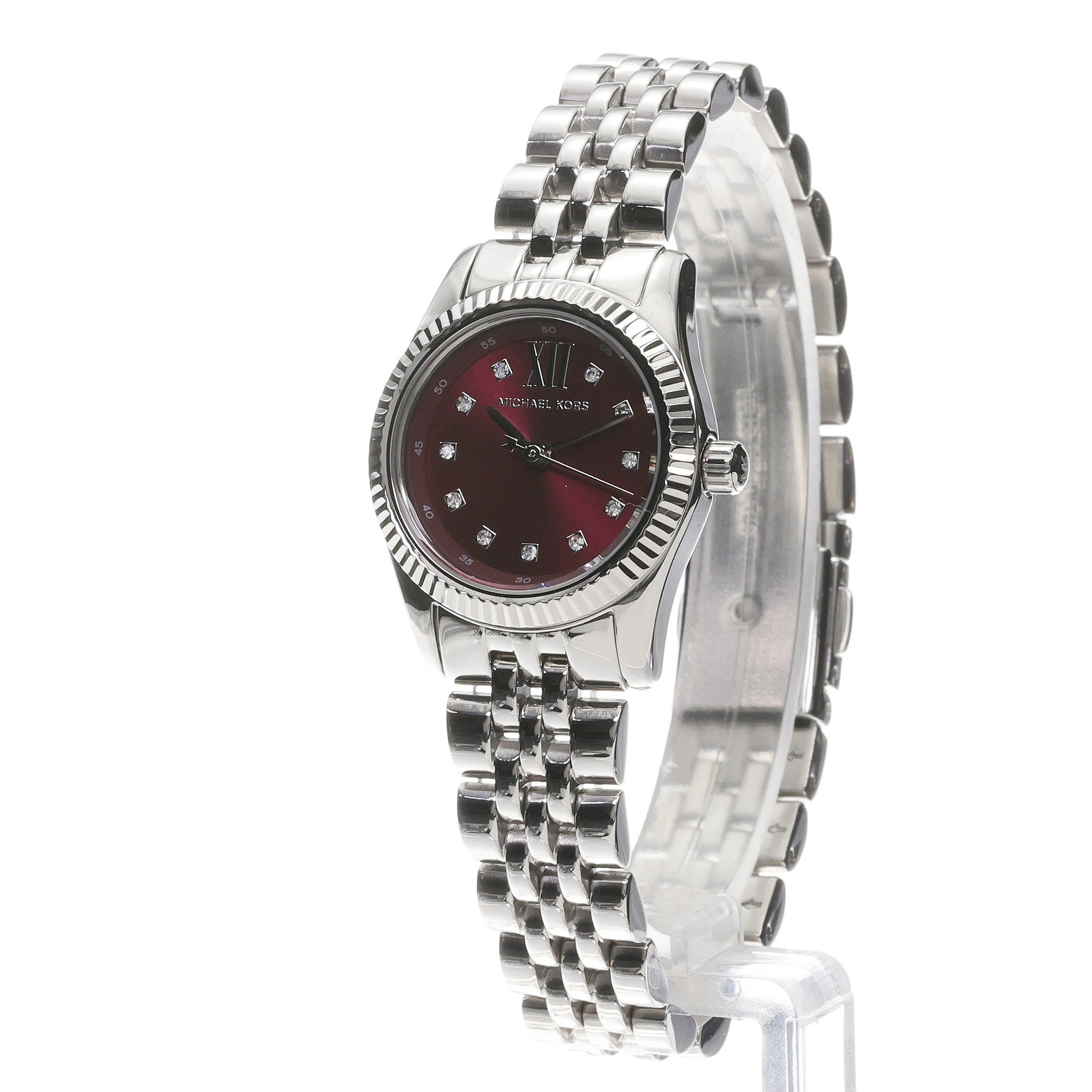Michael Kors MK4968 Lexington Pave Damskie klasyczny zegarek srebrny