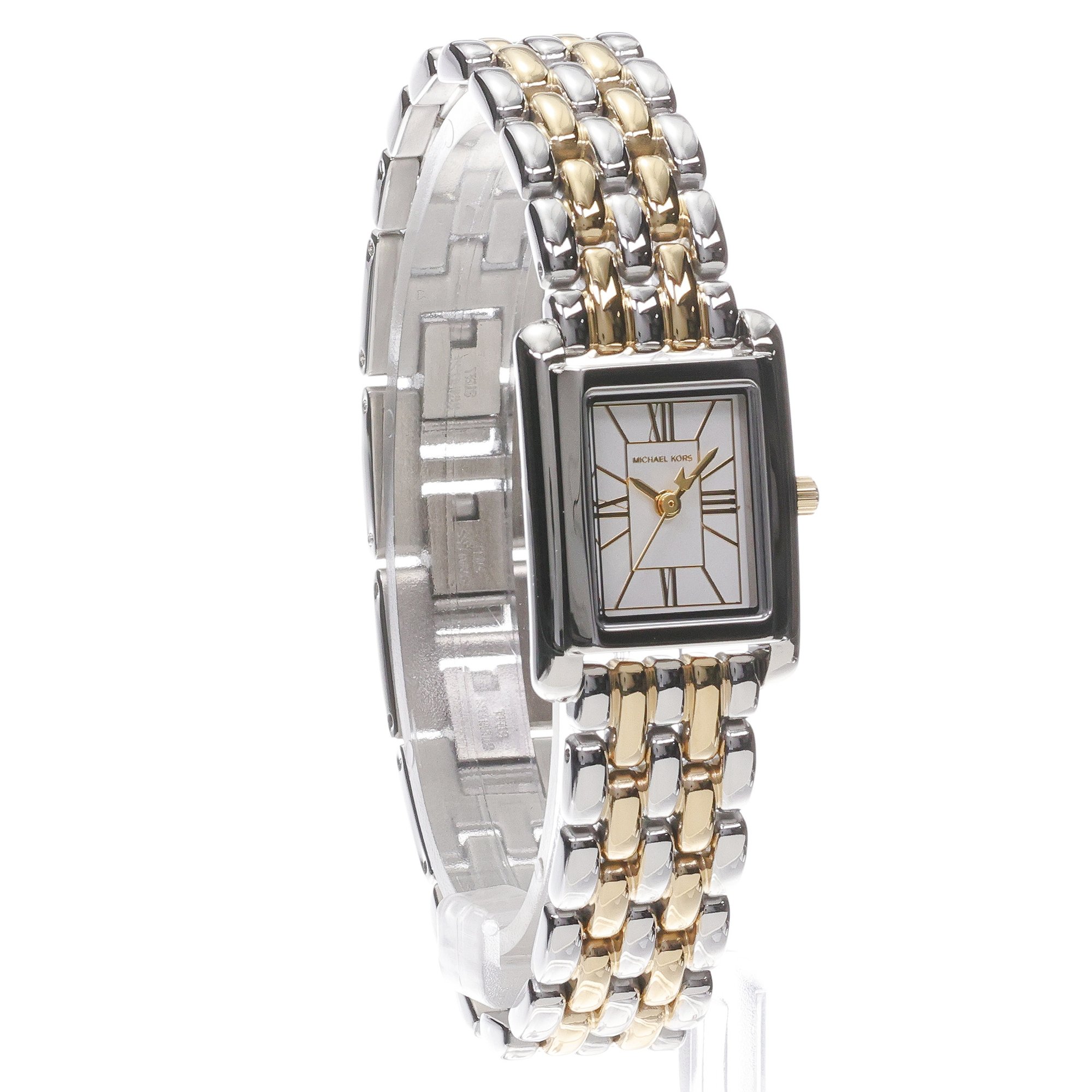 Michael Kors MK4999 zegarek srebrny fashion-modowy Damskie bransoleta