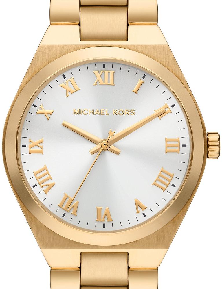 Michael Kors MK7391 LENNOX Gold Stainless Steel 37mm zegarek klasyczny Damskie