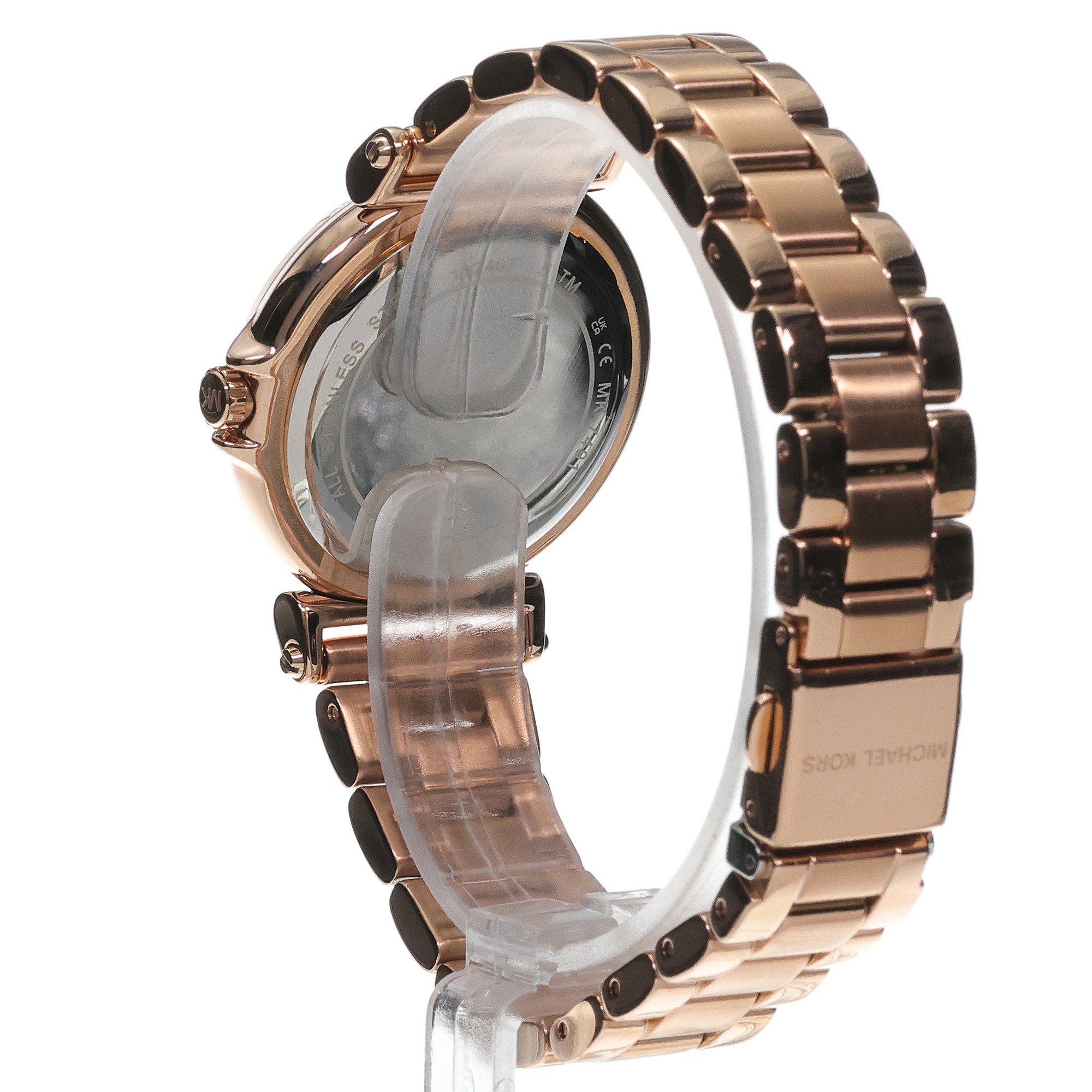 Michael Kors MK7491 Damskie MAREN Rose Gold Stainless Steel 33mm zegarek damski klasyczny mineralne - miniatura 4