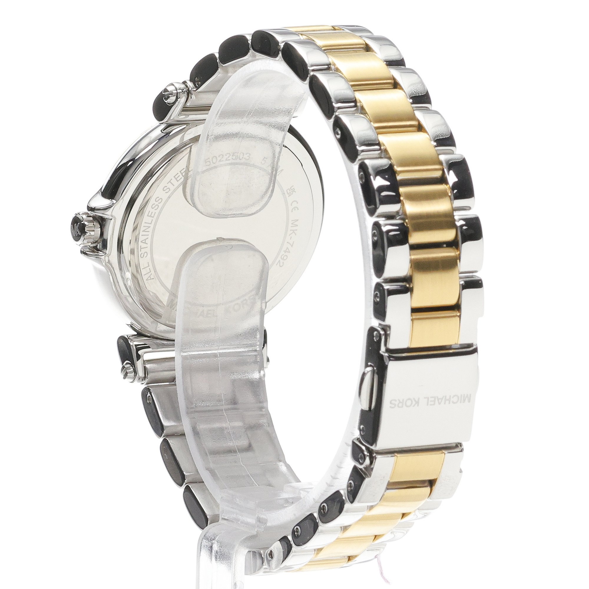 Michael Kors MK7492 Maren Bicolor Damskie klasyczny zegarek srebrny - miniatura 4