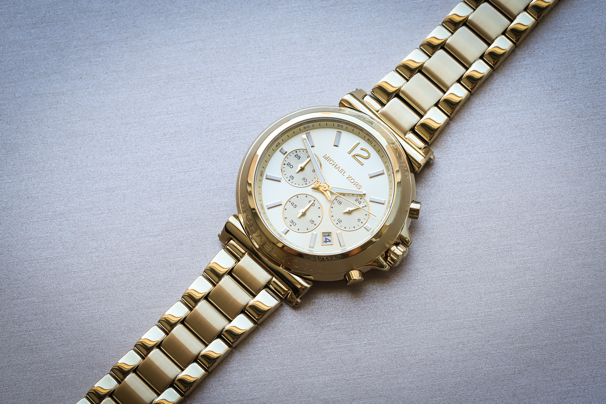 Michael Kors MK7493 zegarek złoty fashion-modowy Damskie bransoleta - miniatura 6