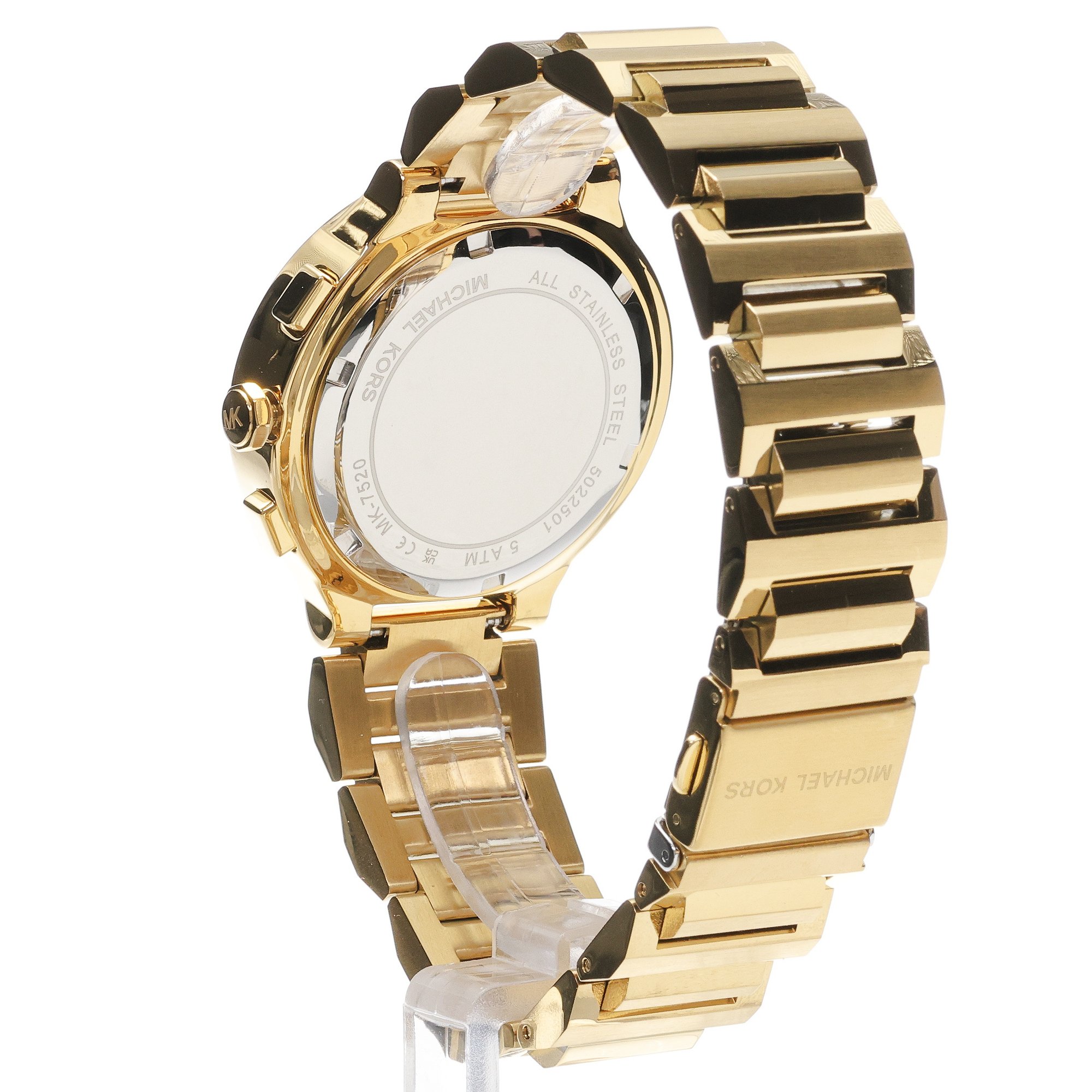 Michael Kors MK7520 Gramercy Gold Stainless Steel 44mm Damskie klasyczny zegarek złoty
