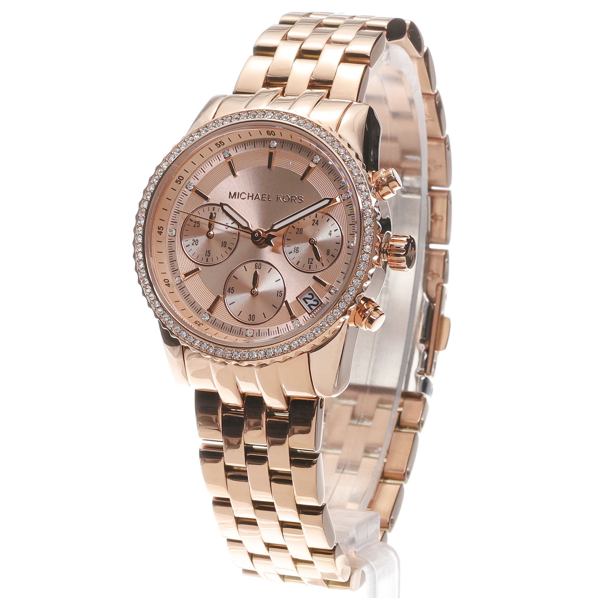 Michael Kors MK7531 zegarek damski fashion-modowy Mini Ritz bransoleta - miniatura 2