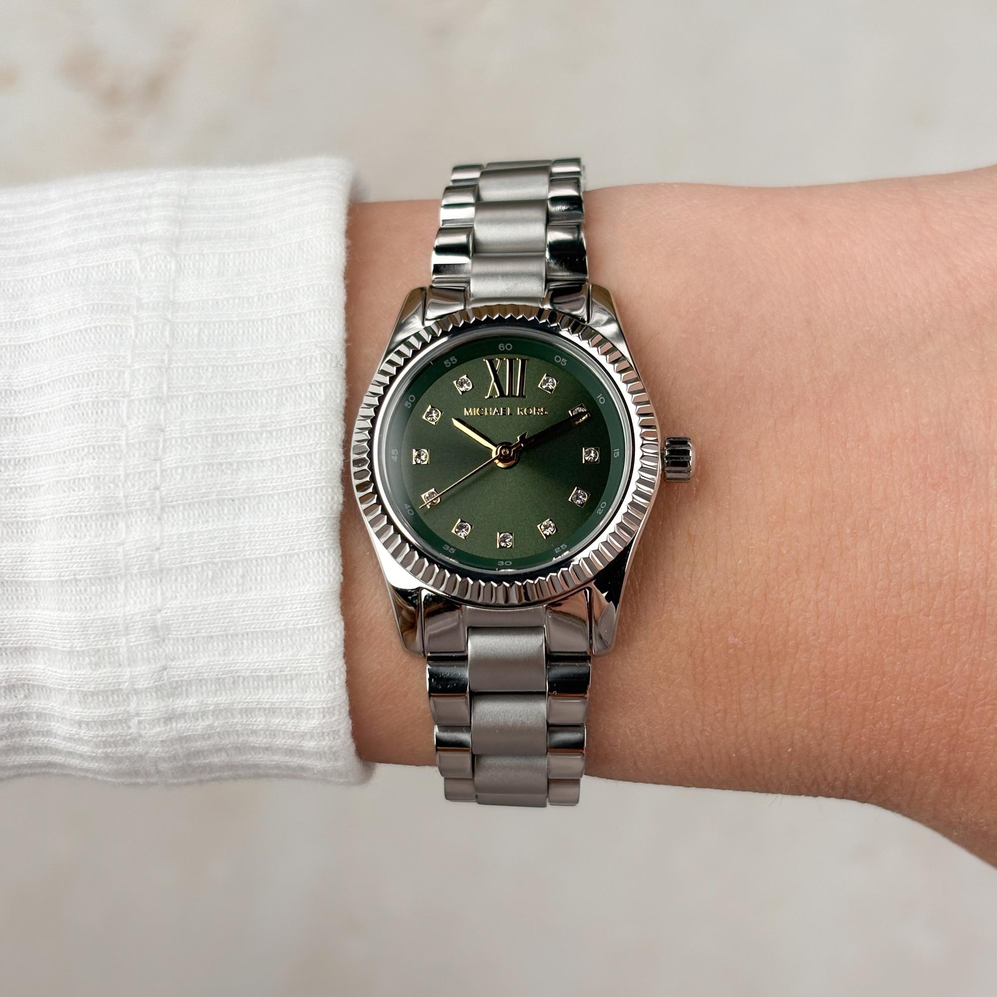 Michael Kors MK7580 zegarek srebrny fashion-modowy Damskie bransoleta - miniatura 7