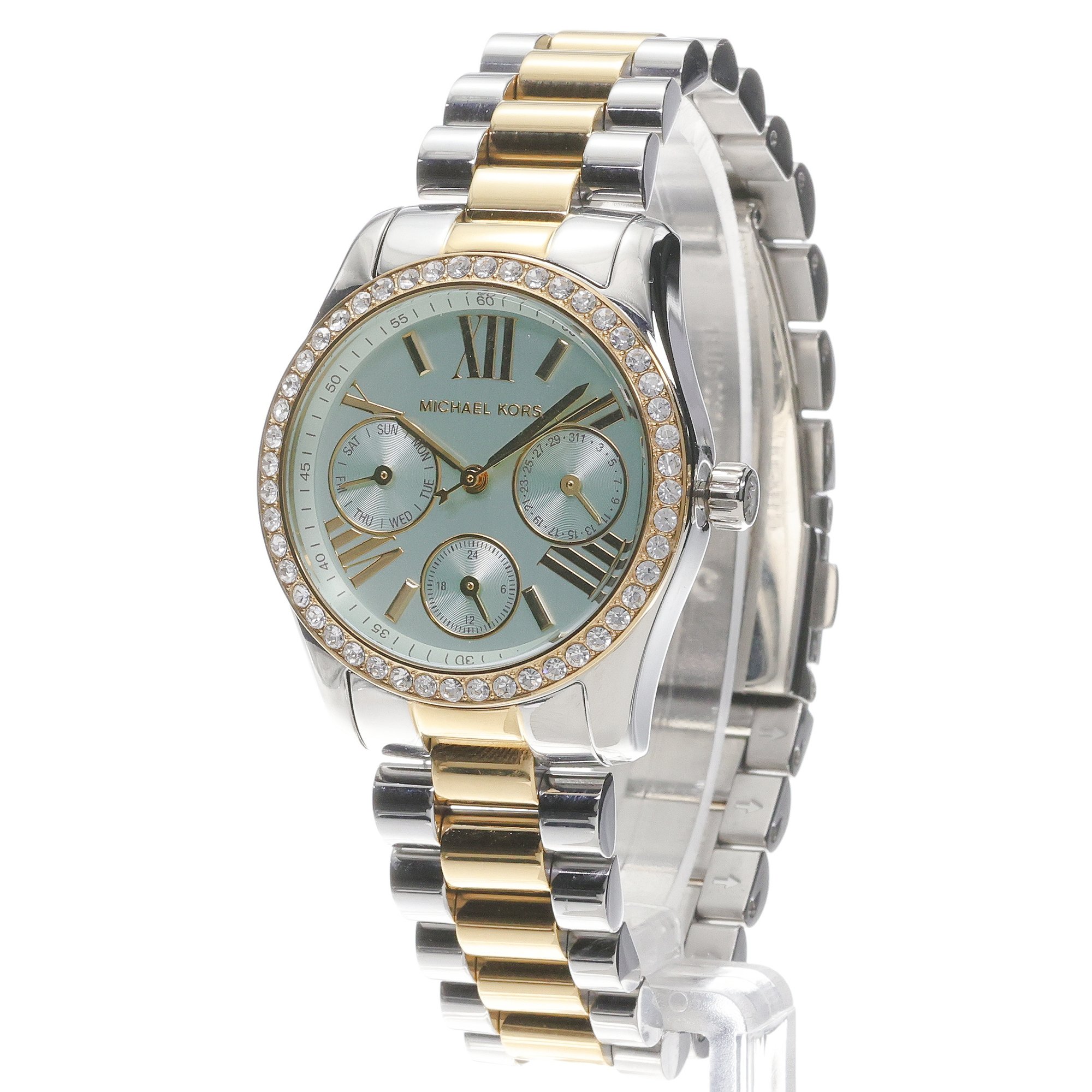 Michael Kors MK7609 zegarek srebrny fashion-modowy Damskie bransoleta - miniatura 2