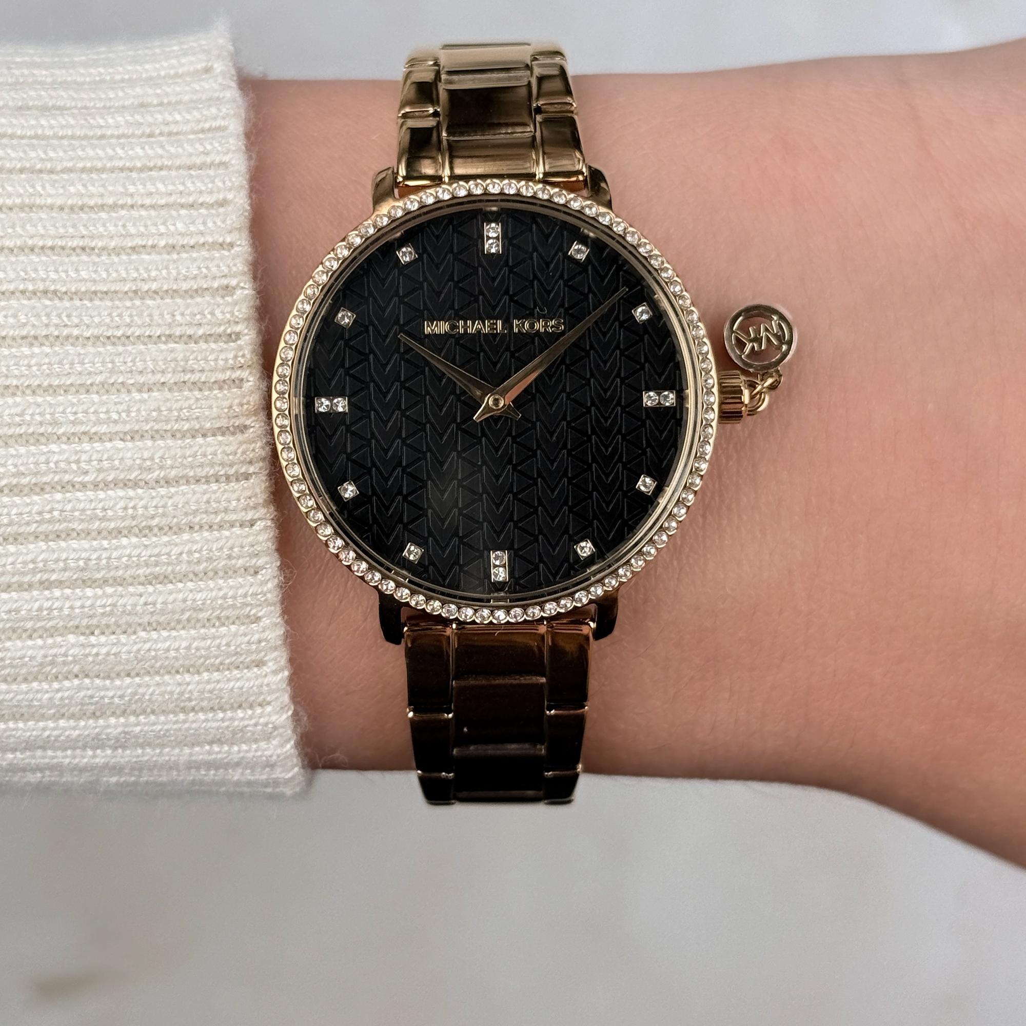Michael Kors MK7616 zegarek złoty fashion-modowy Damskie bransoleta - miniatura 5